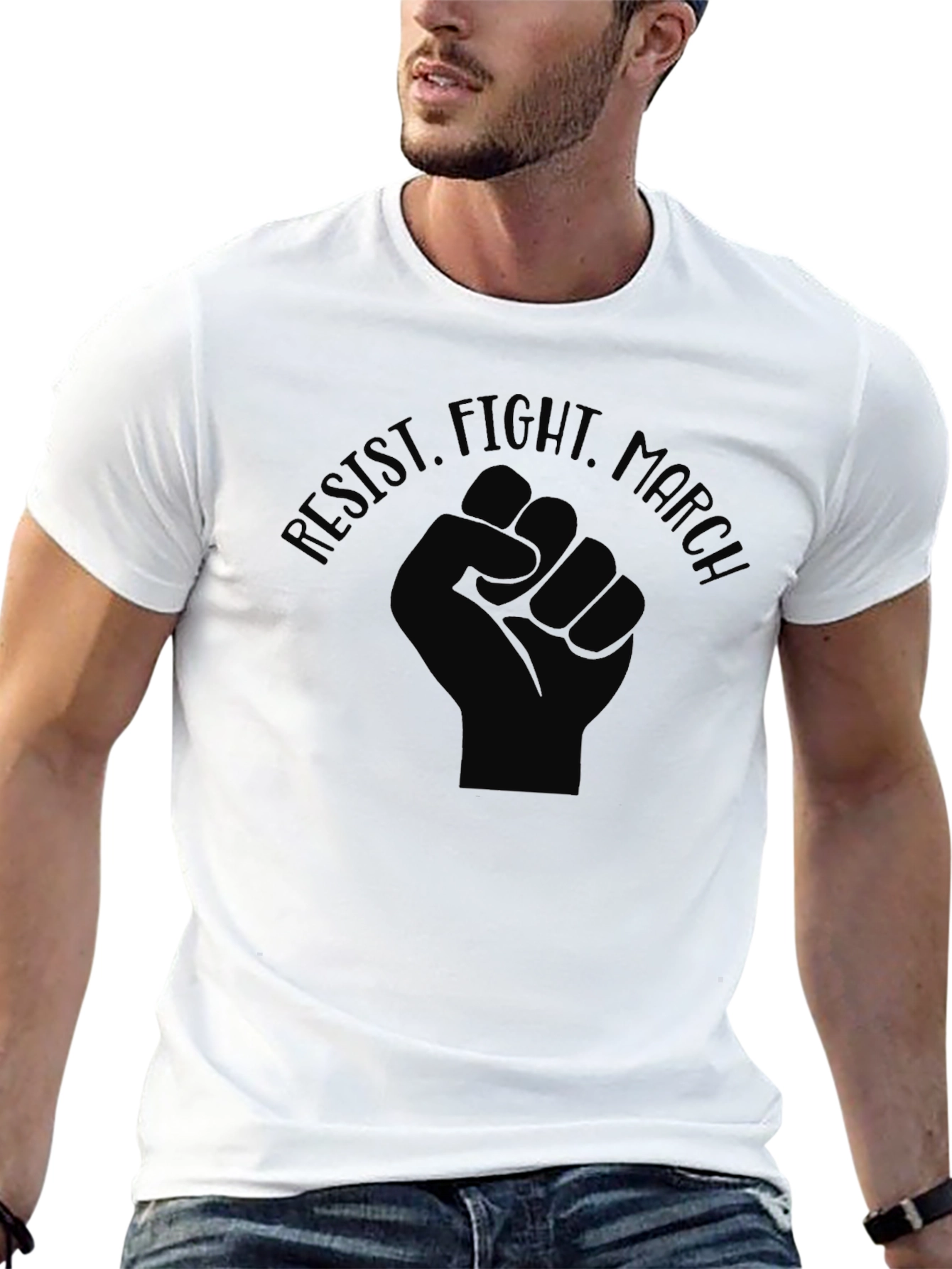 Resist Fight March Graphic Tee