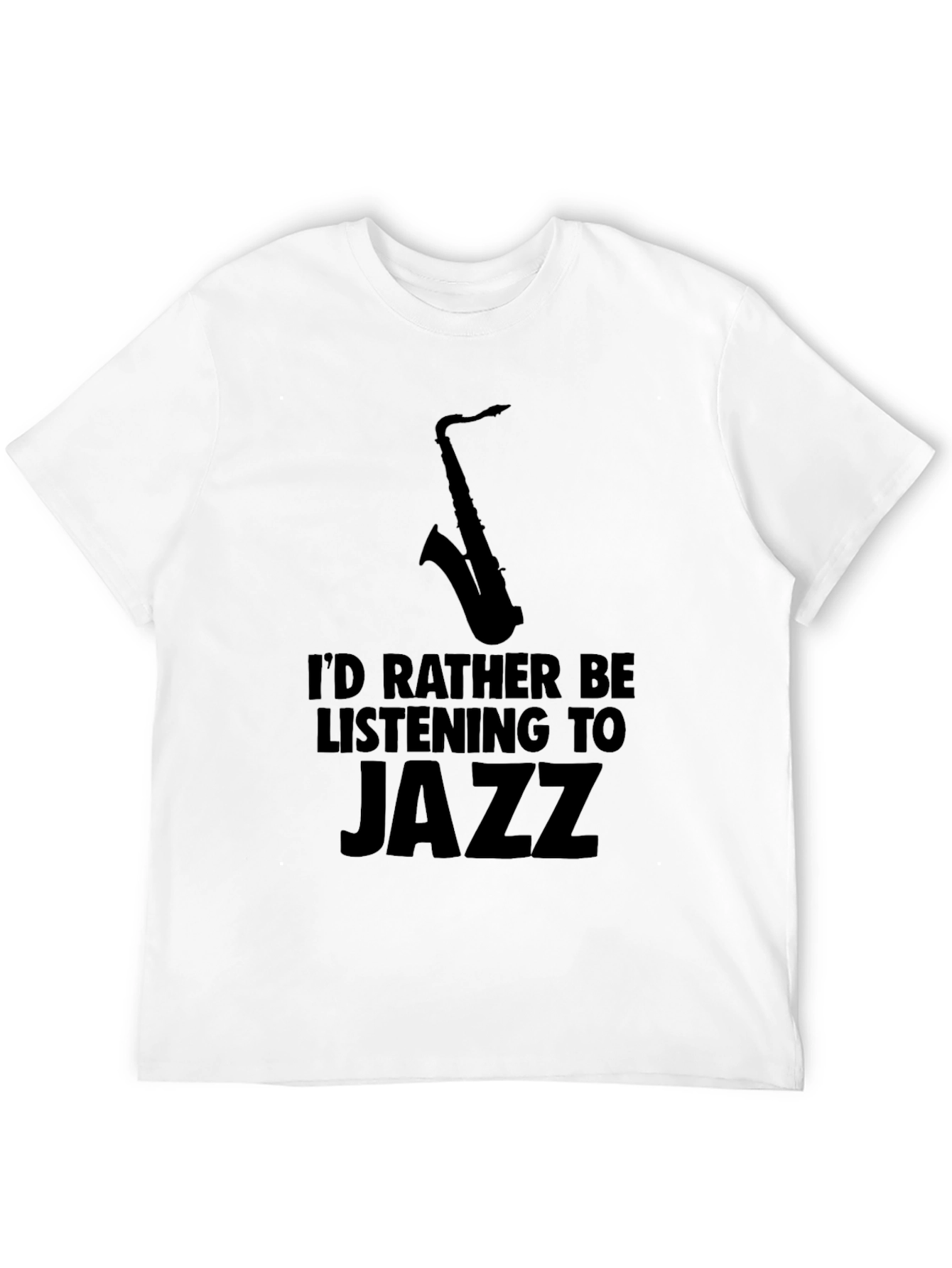 Jazz Music Lover T-Shirt - Saxophone Graphic Tee