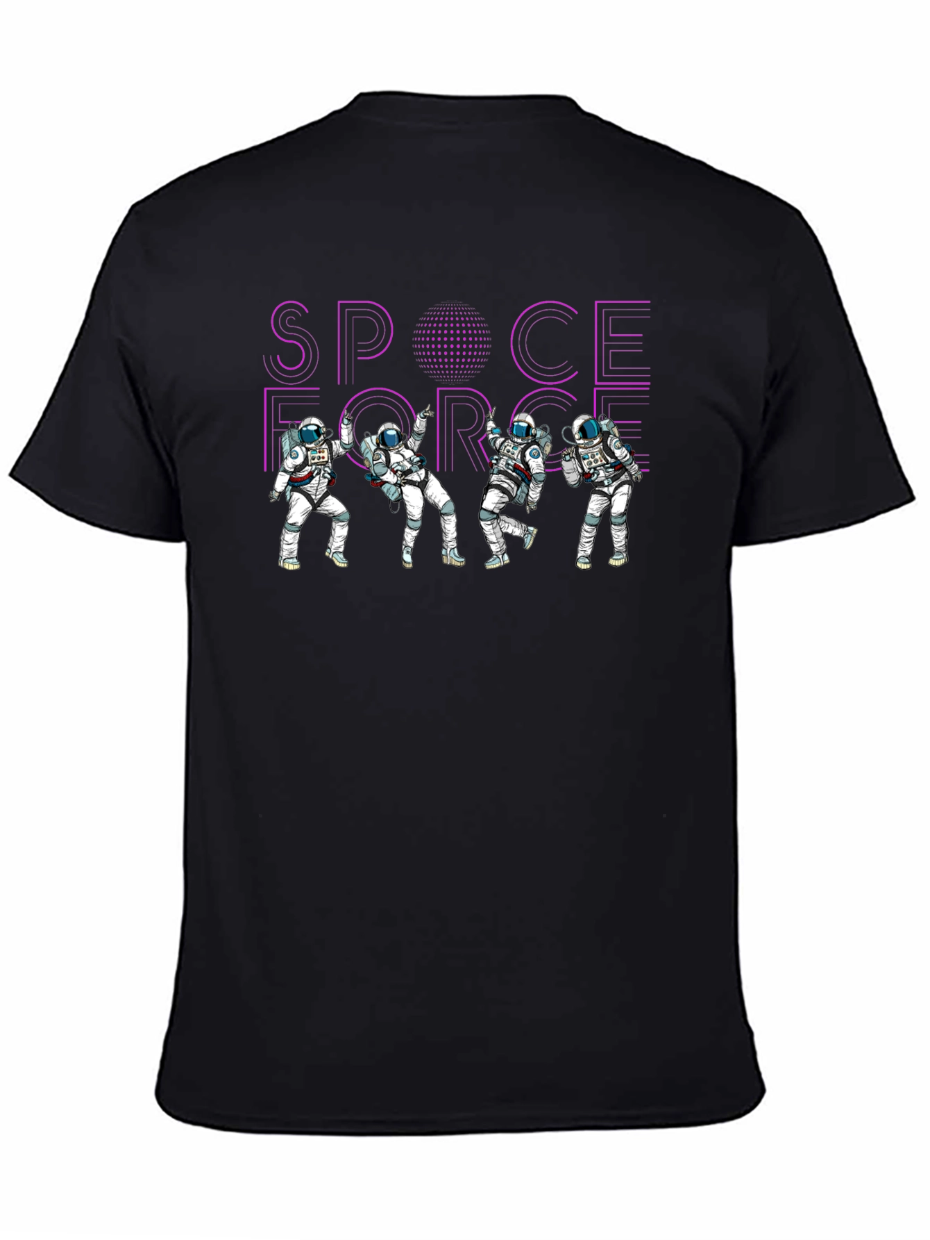 Space Force Graphic Tee - Astronaut Design