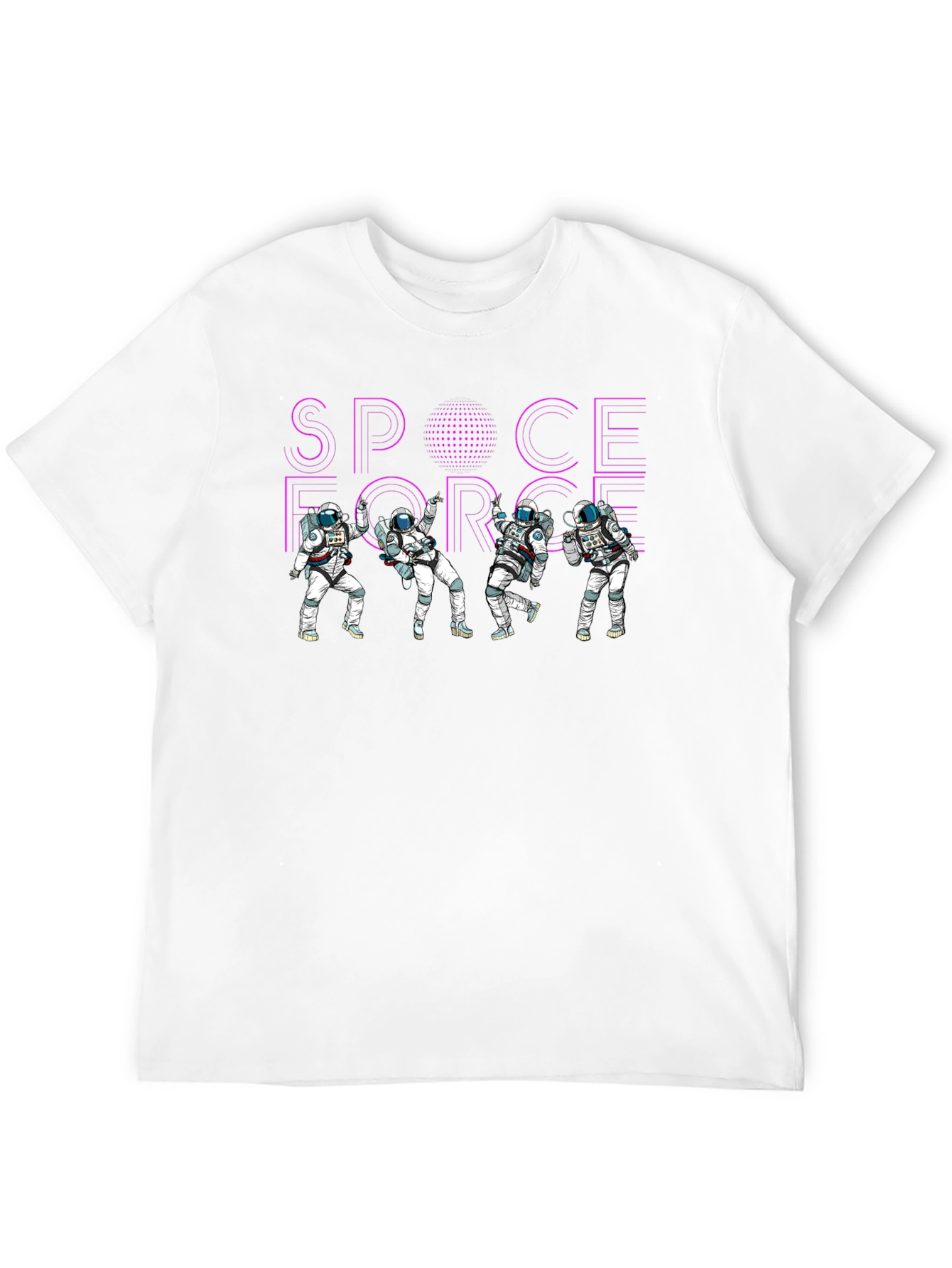 Space Force Graphic Tee - Astronaut Design