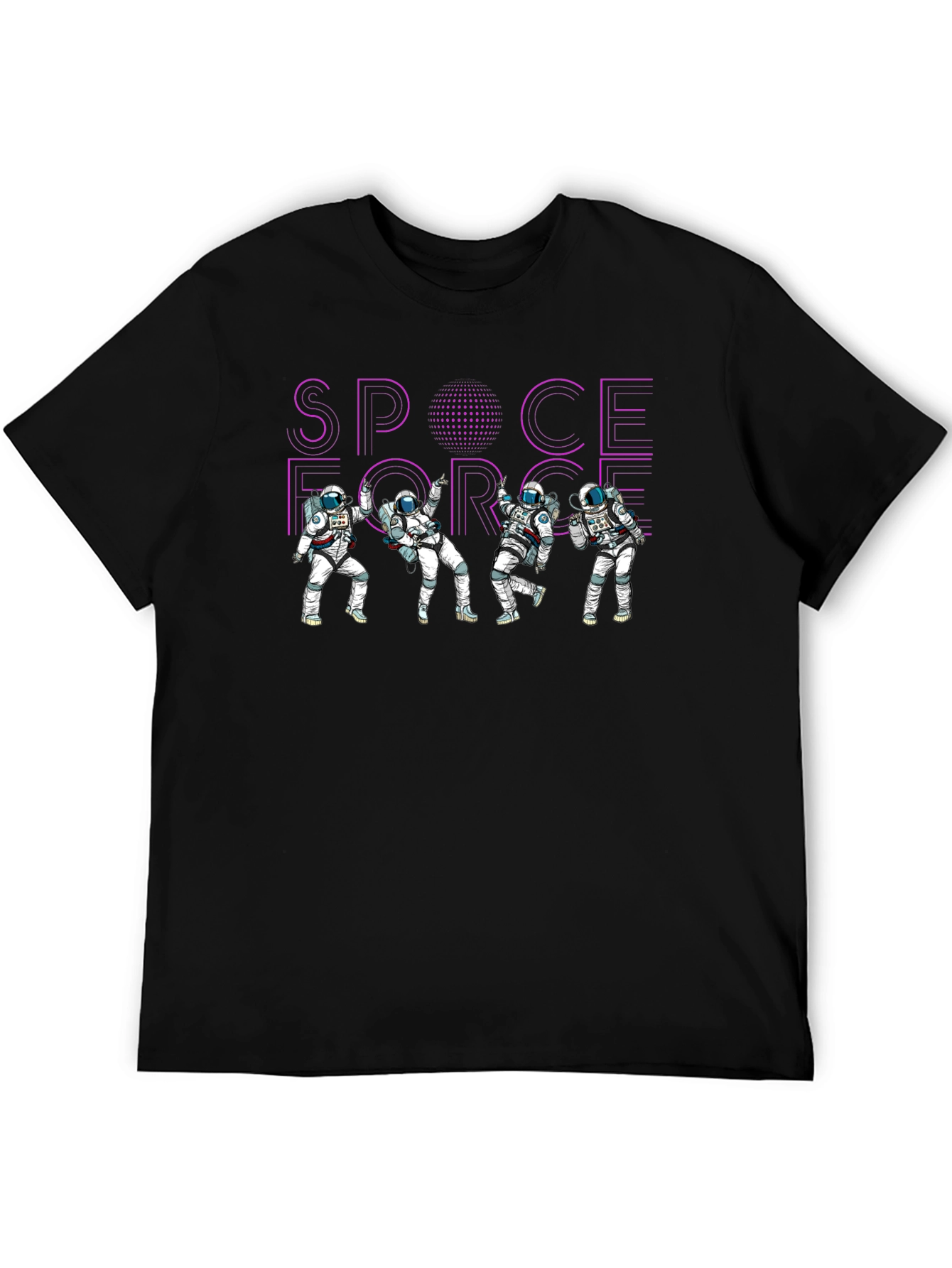 Space Force Graphic Tee - Astronaut Design