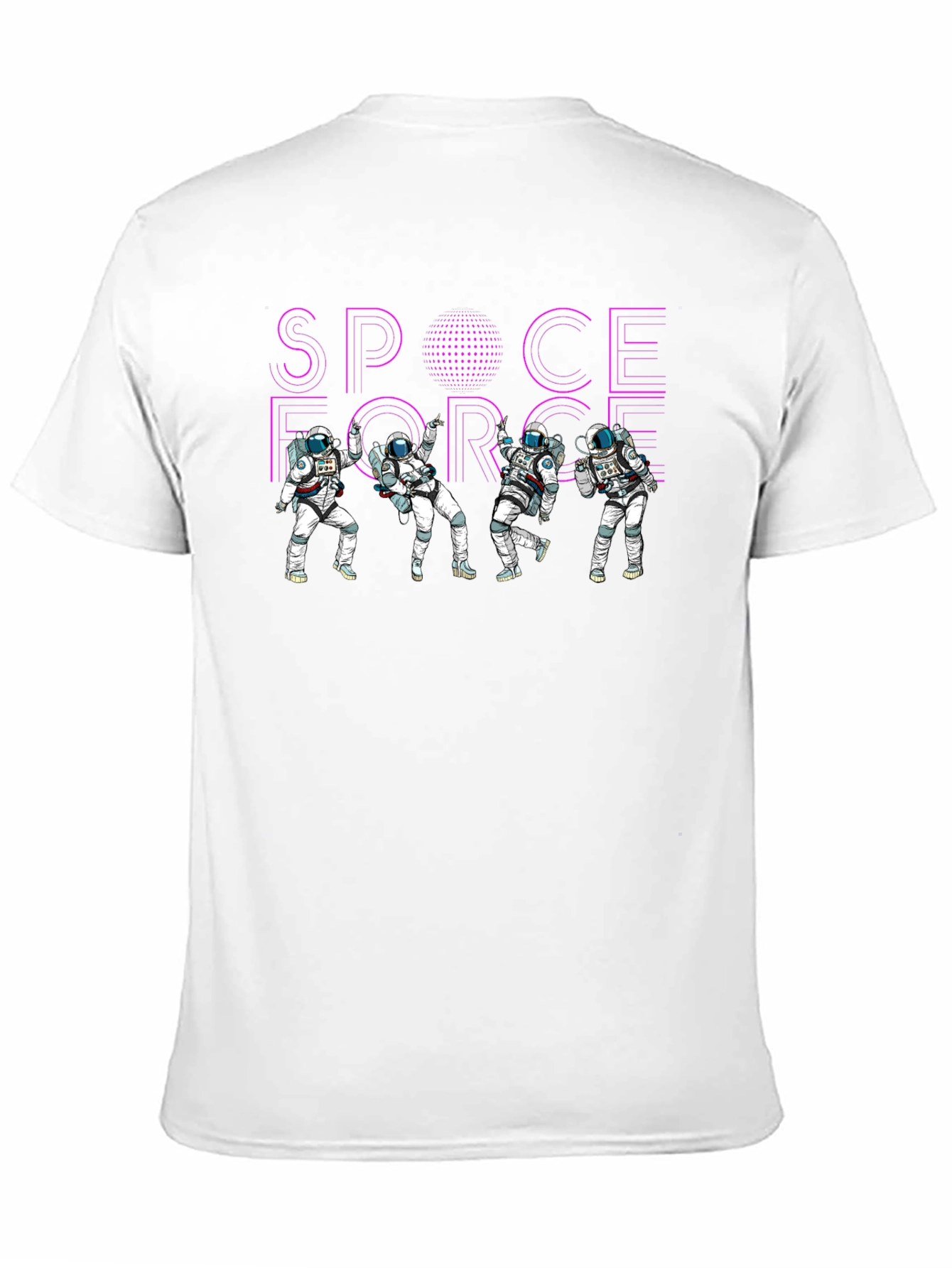 Space Force Graphic Tee - Astronaut Design