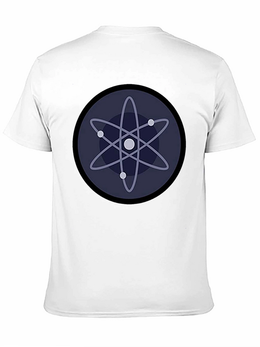 Atomic Symbol Graphic Tee - Modern Science Shirt