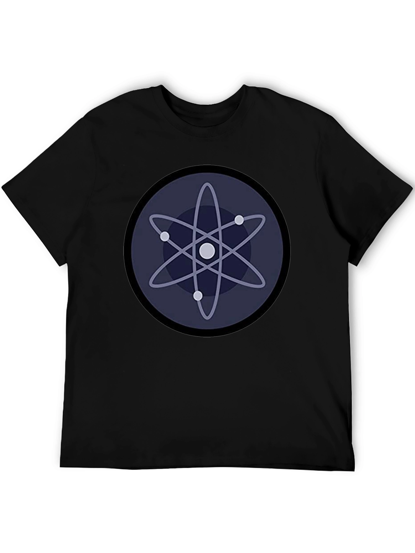 Atomic Symbol Graphic Tee - Modern Science Shirt
