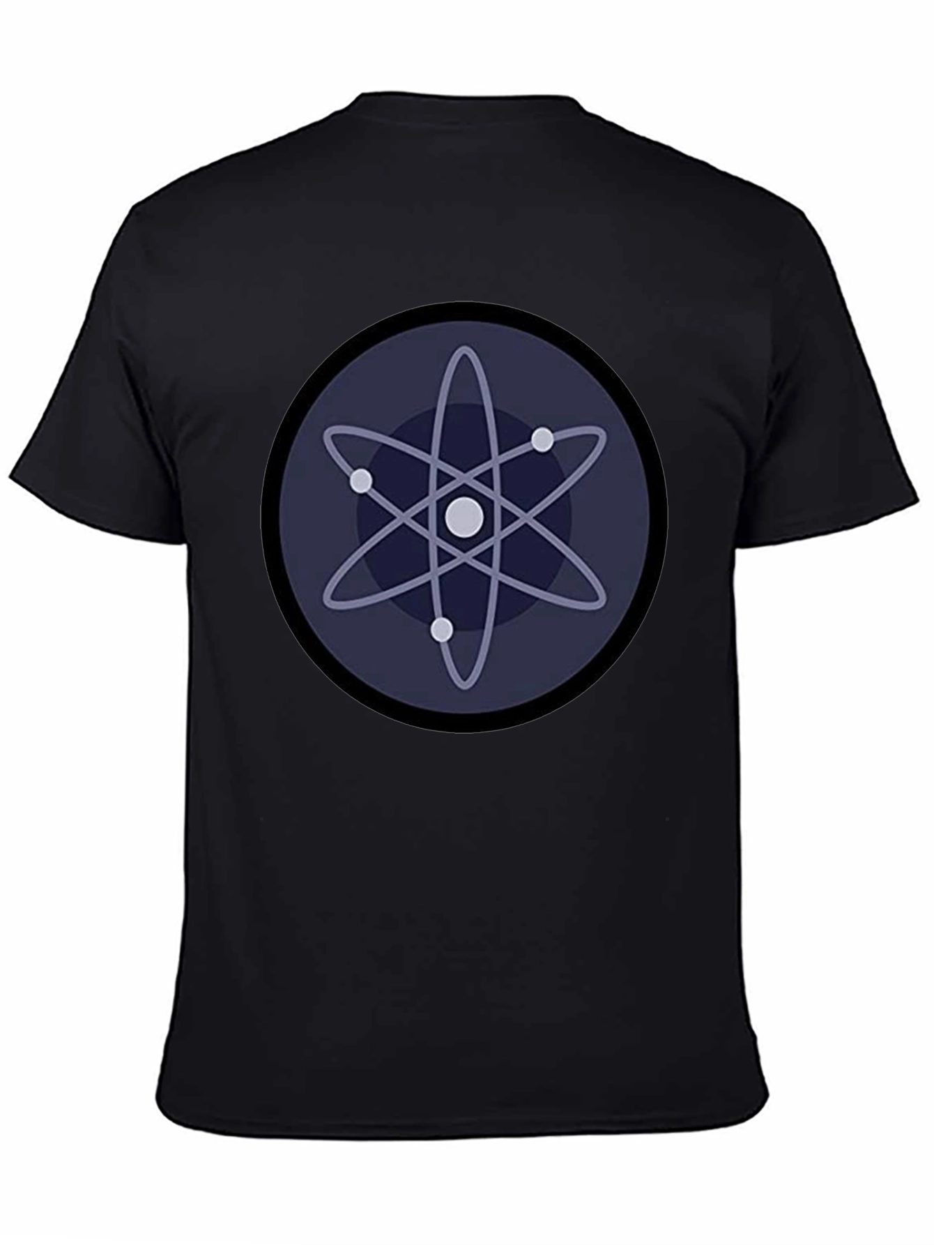 Atomic Symbol Graphic Tee - Modern Science Shirt