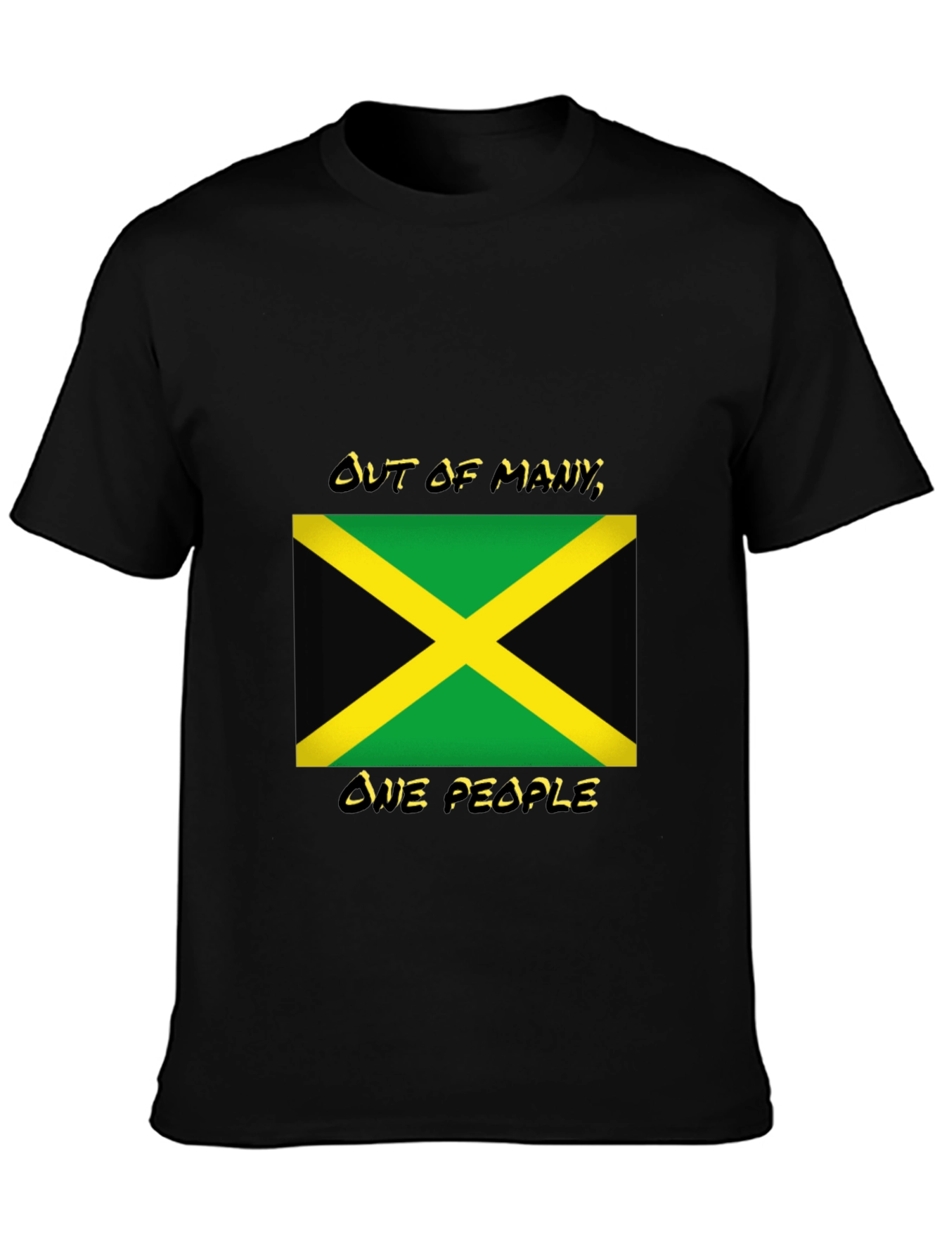 Jamaica Flag T-Shirt: Out of Many One People