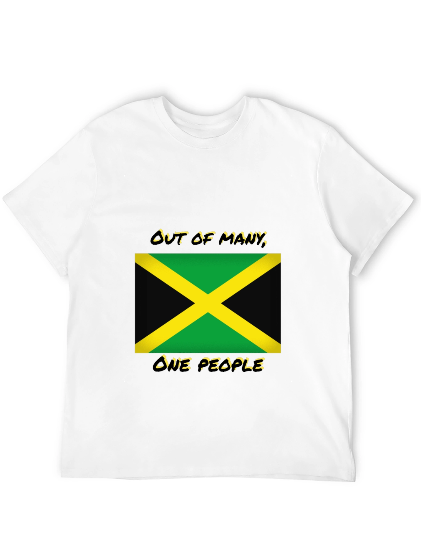 Jamaica Flag T-Shirt: Out of Many One People