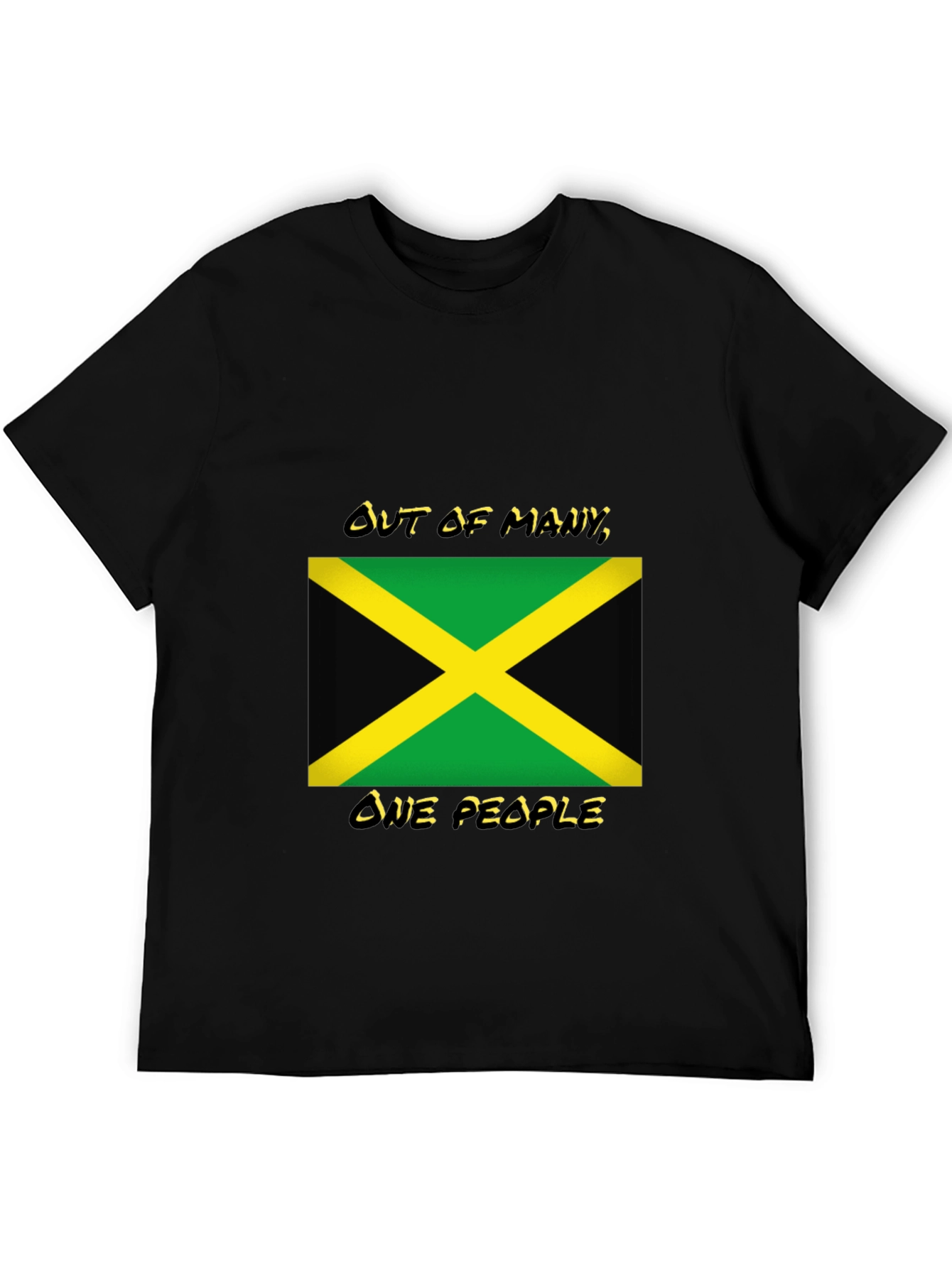 Jamaica Flag T-Shirt: Out of Many One People