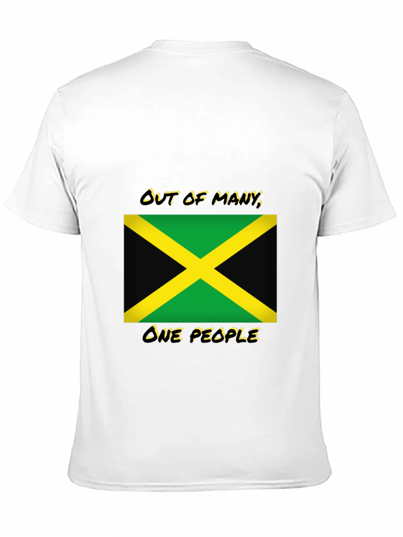 Jamaica Flag T-Shirt: Out of Many One People