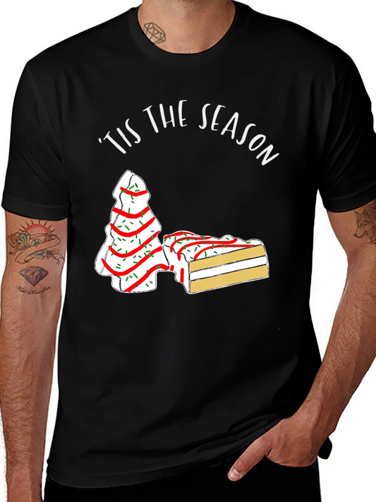 Tis the Season Christmas Tree Cake T-Shirt