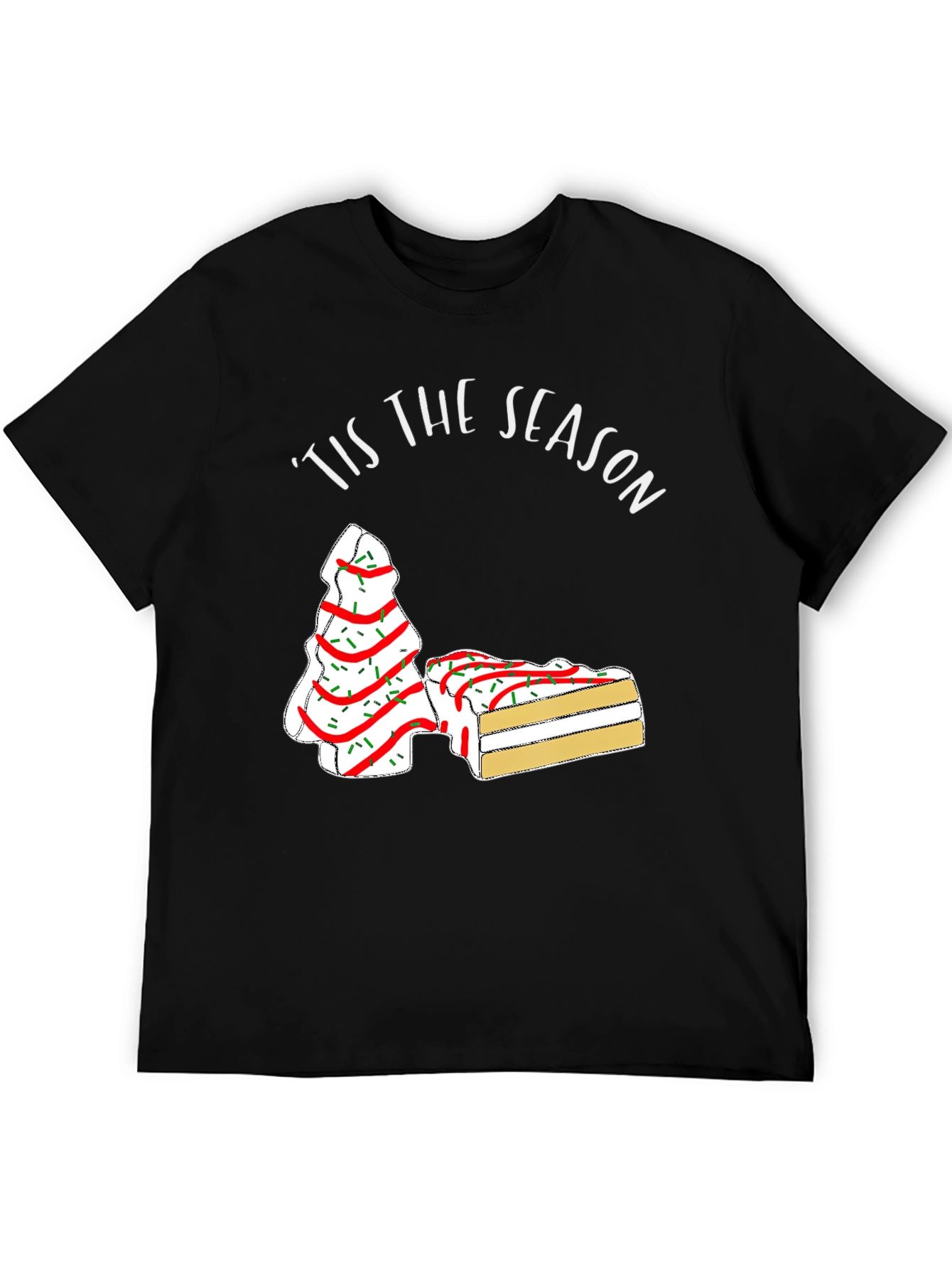 Tis the Season Christmas Tree Cake T-Shirt