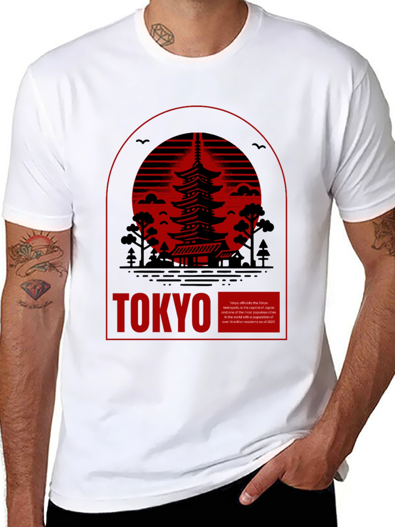 Tokyo Pagoda T-Shirt - Japan Travel Tee