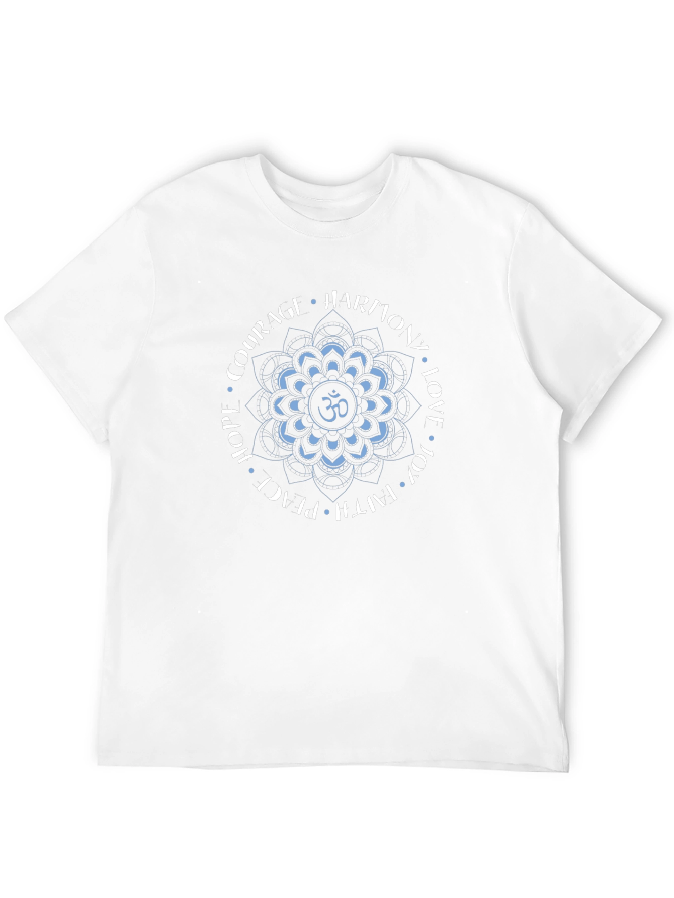 Om Mandala T-Shirt - Harmony Love Joy