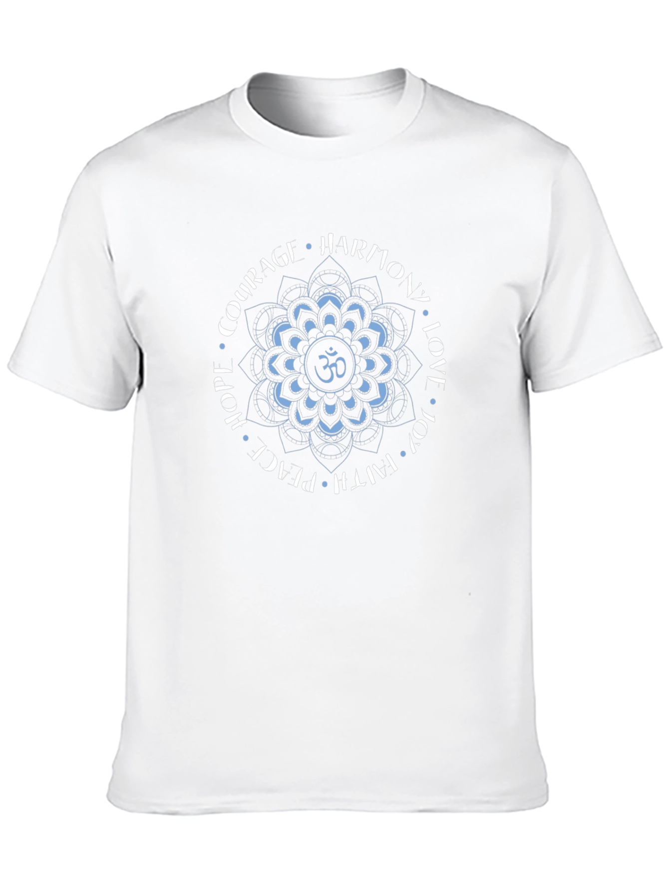 Om Mandala T-Shirt - Harmony Love Joy