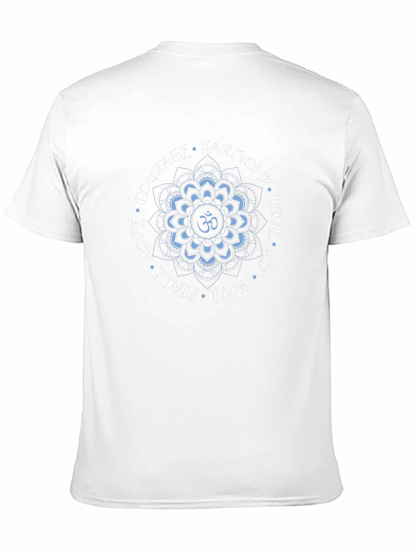 Om Mandala T-Shirt - Harmony Love Joy