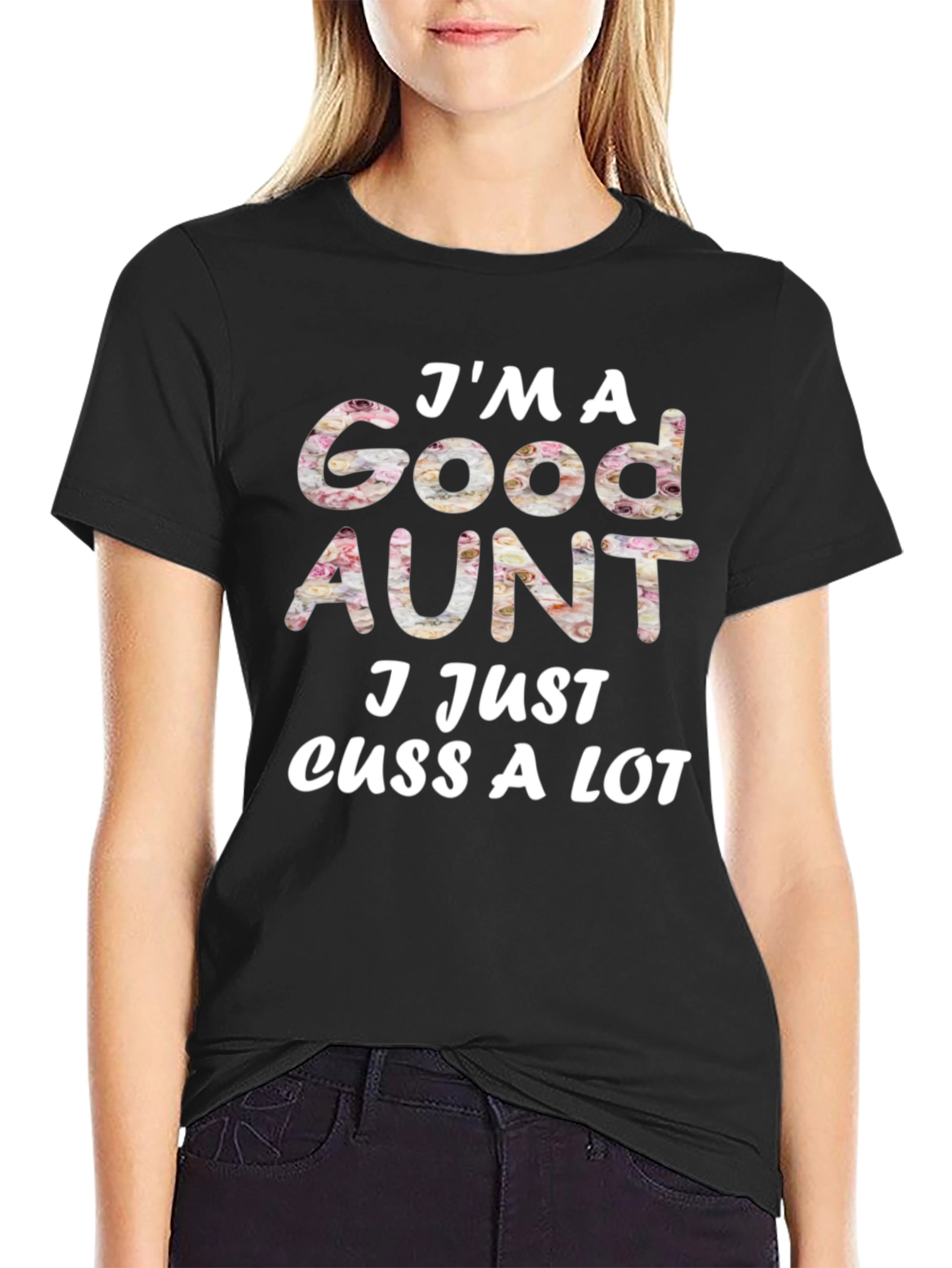 Funny Good Aunt Graphic Tee