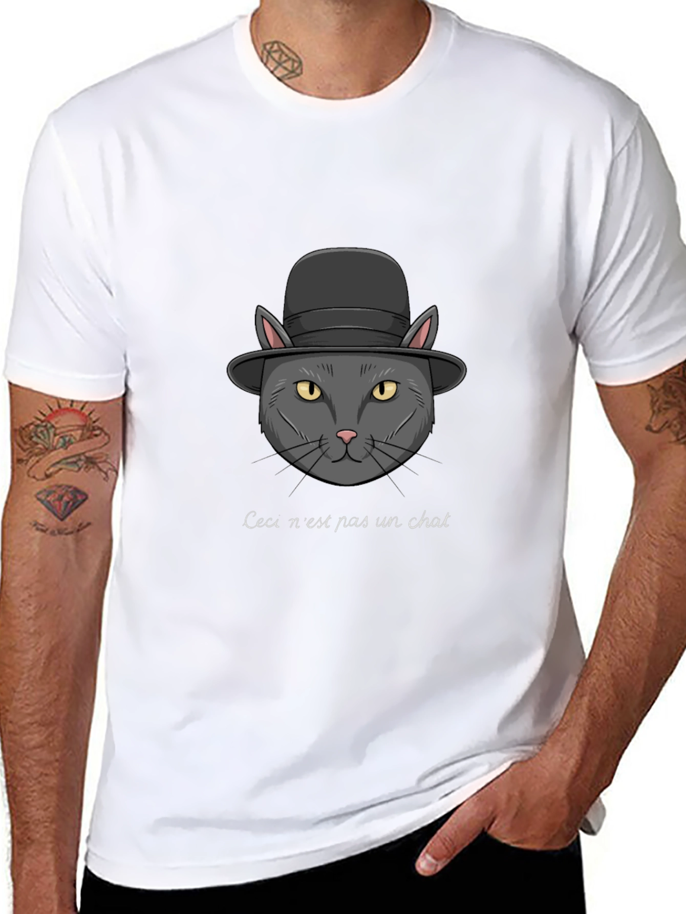 Ceci nest pas un chat T-Shirt