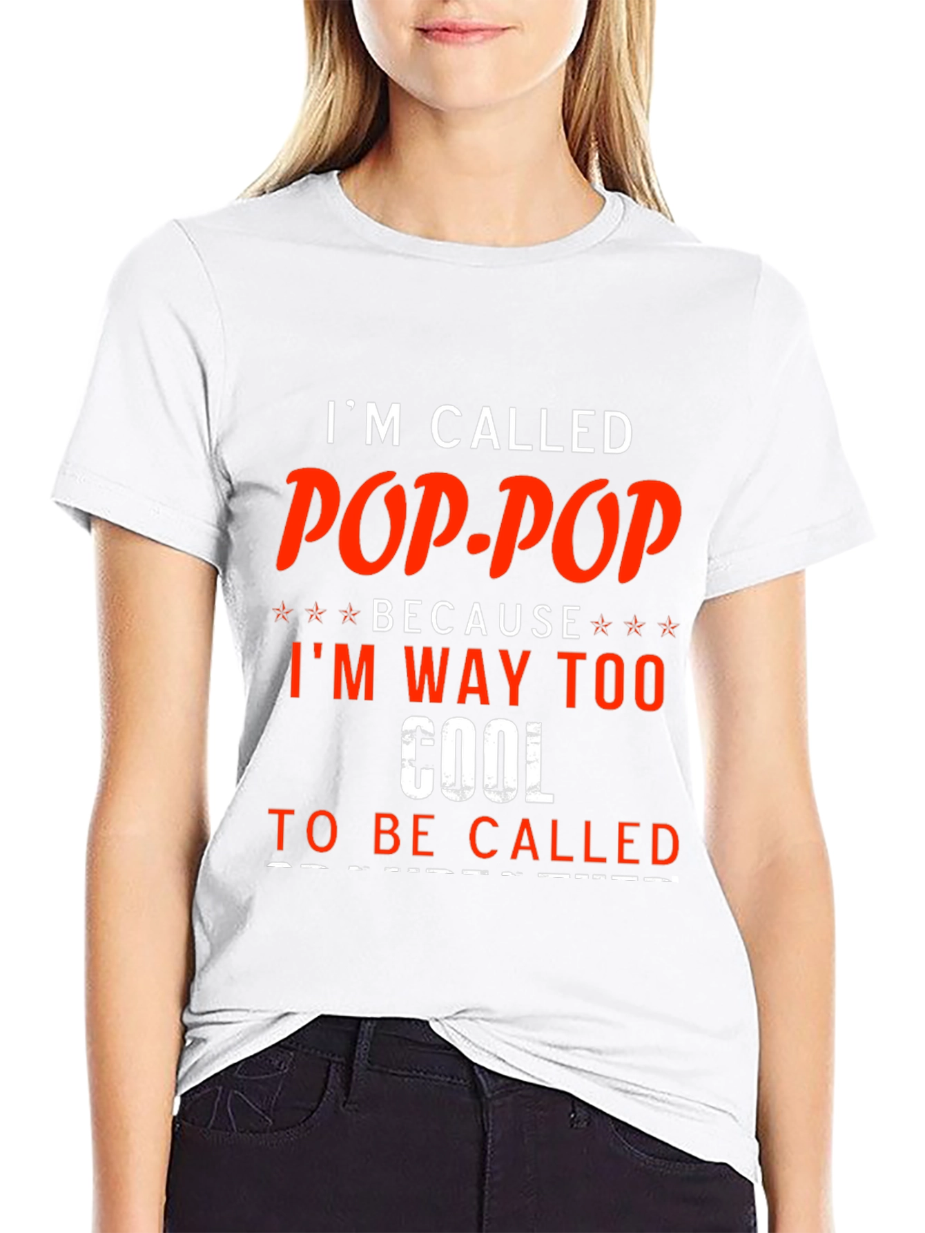 Pop-Pop T-Shirt - Cool Grandfather Tee