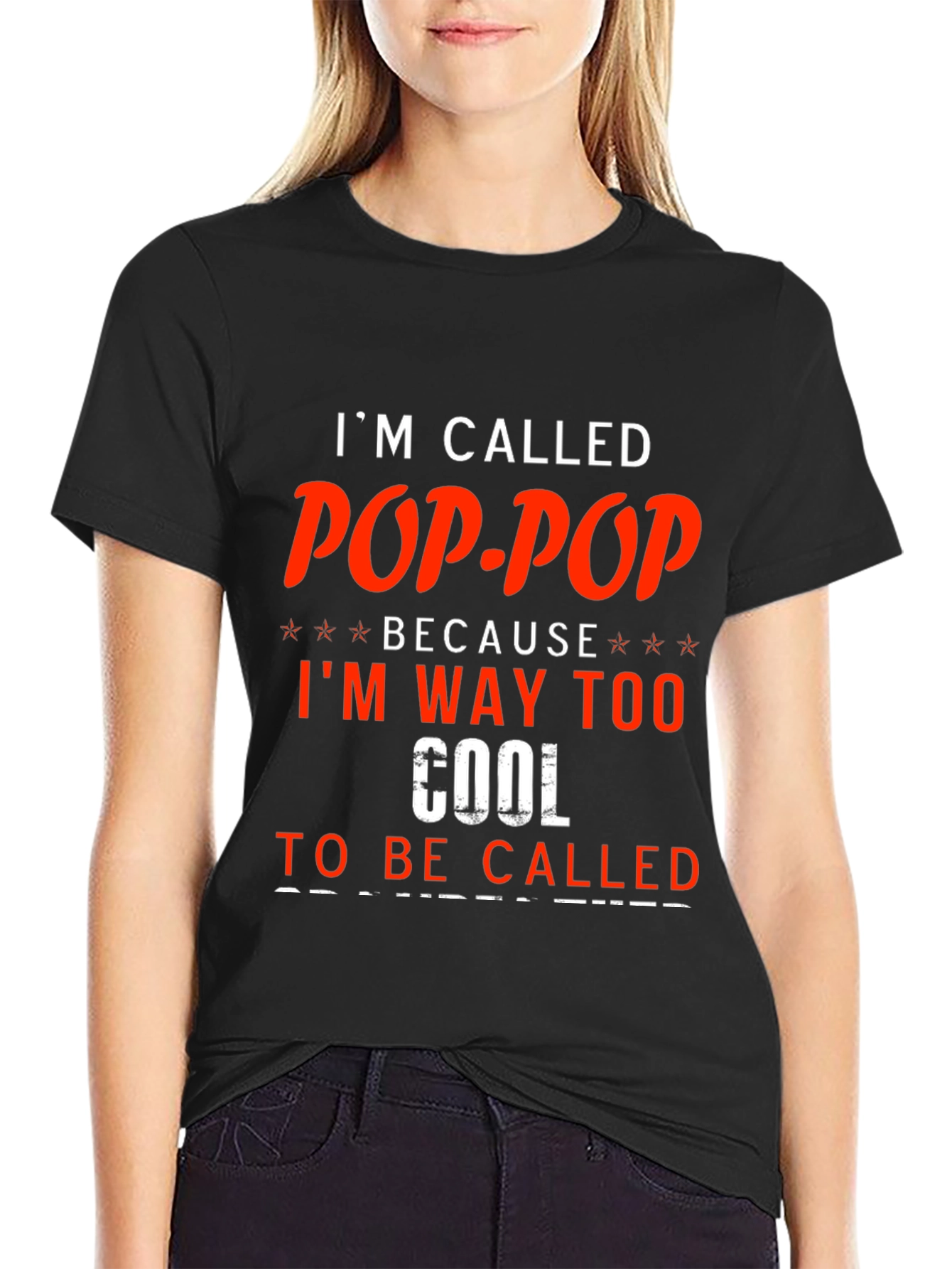 Pop-Pop T-Shirt - Cool Grandfather Tee