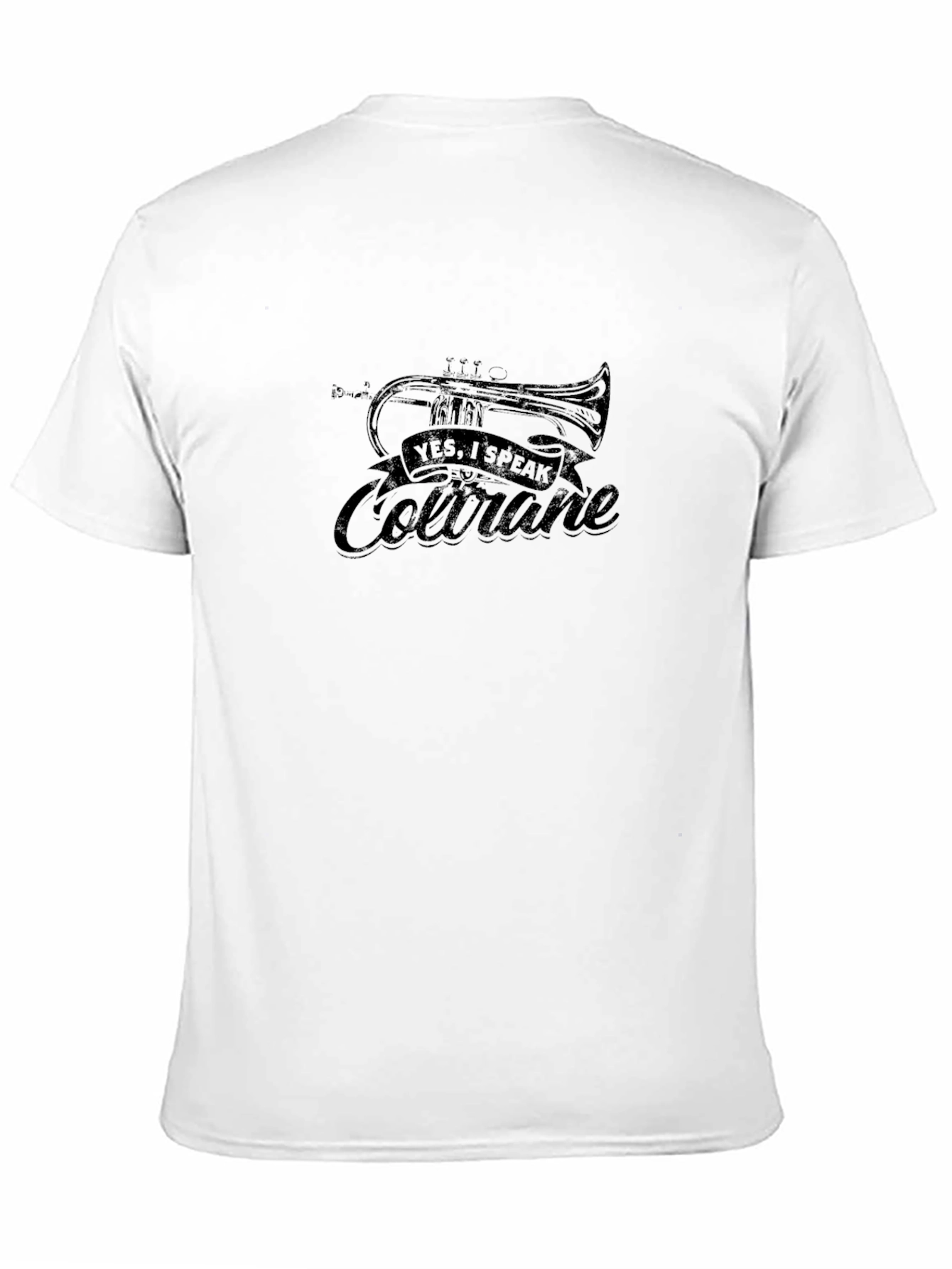 Yes I Speak Coltrane Black T-Shirt