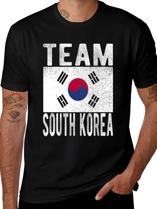 Team South Korea Flag Graphic Tee