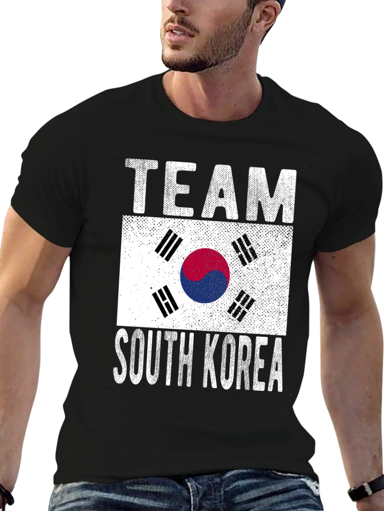 Team South Korea Flag Graphic Tee