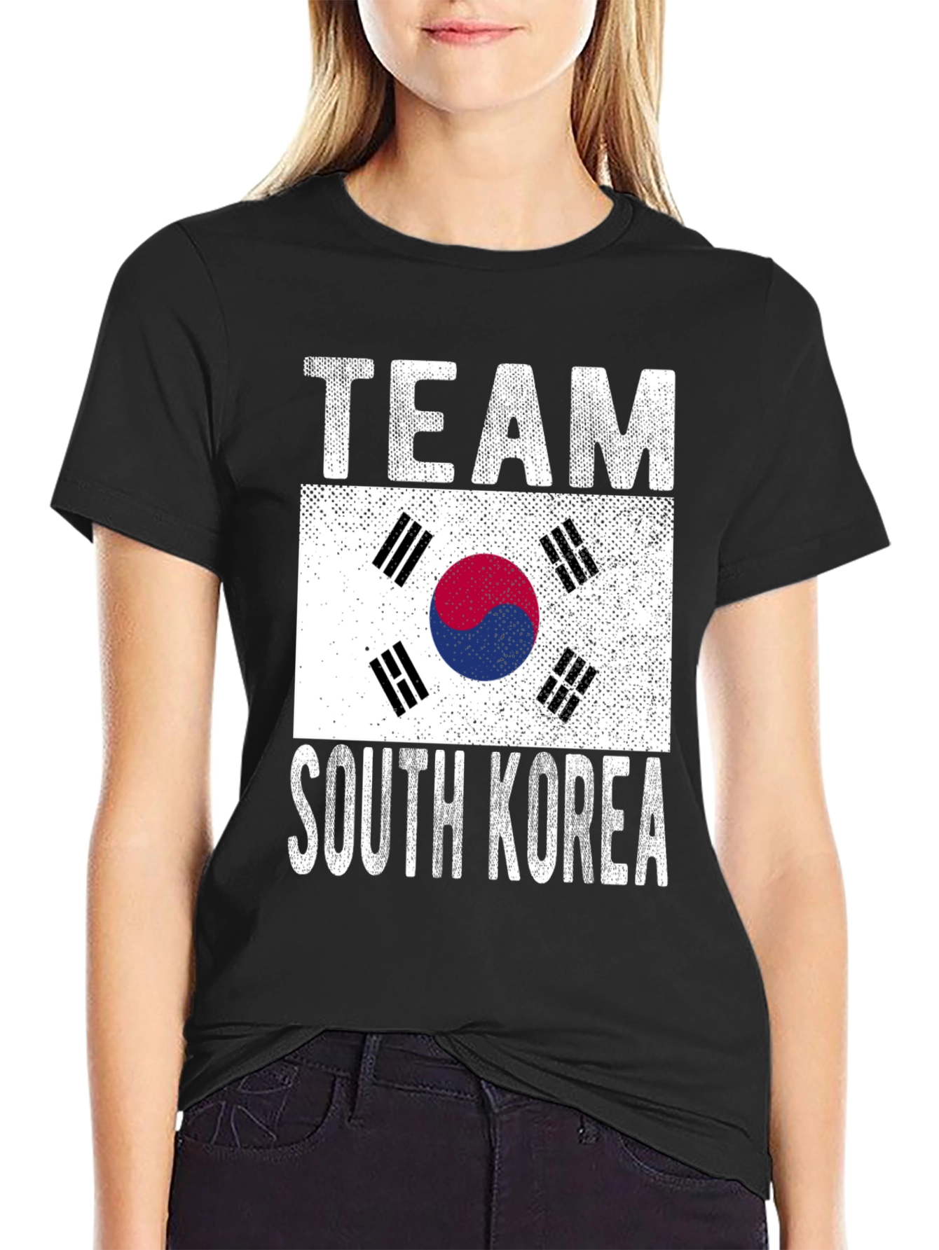 Team South Korea Flag Graphic Tee