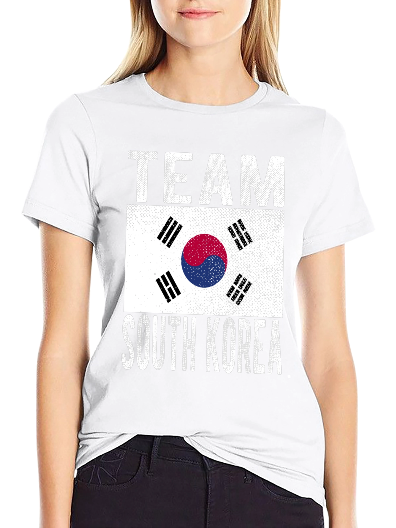 Team South Korea Flag Graphic Tee
