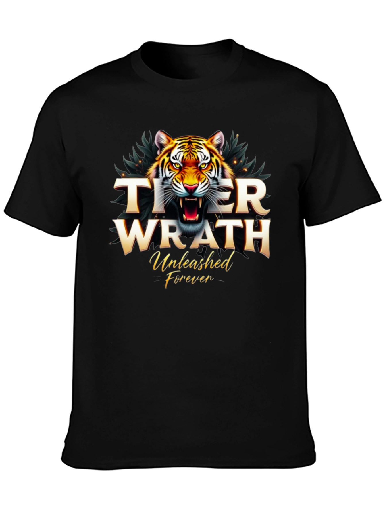 Tiger Wrath Unleashed Forever Graphic T-Shirt