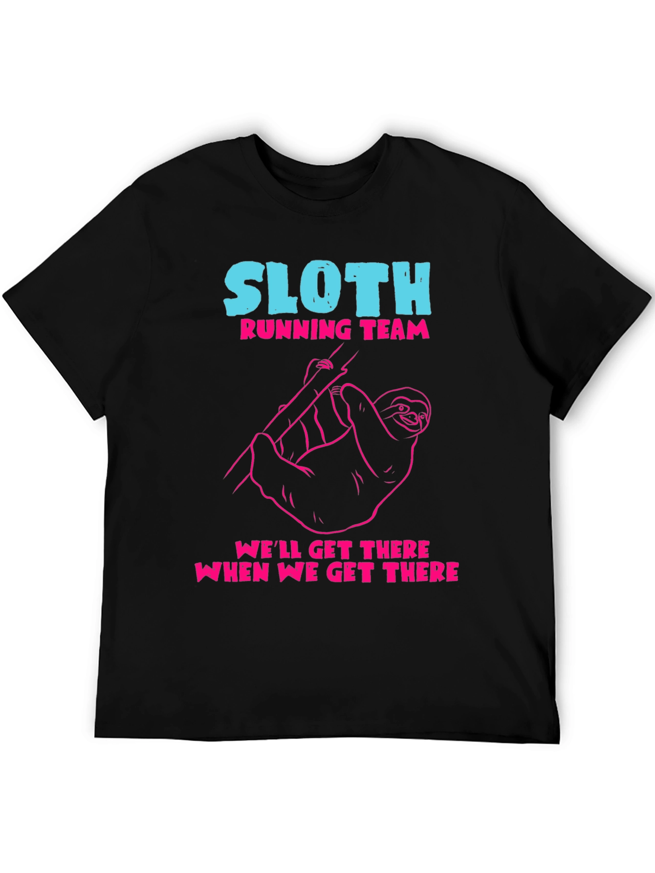 Sloth Running Team Graphic Tee
