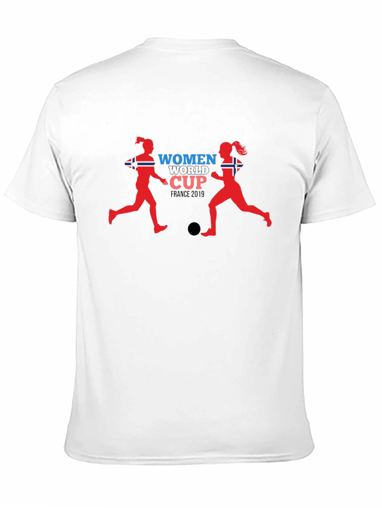 Womens World Cup France 2019 Black T-Shirt