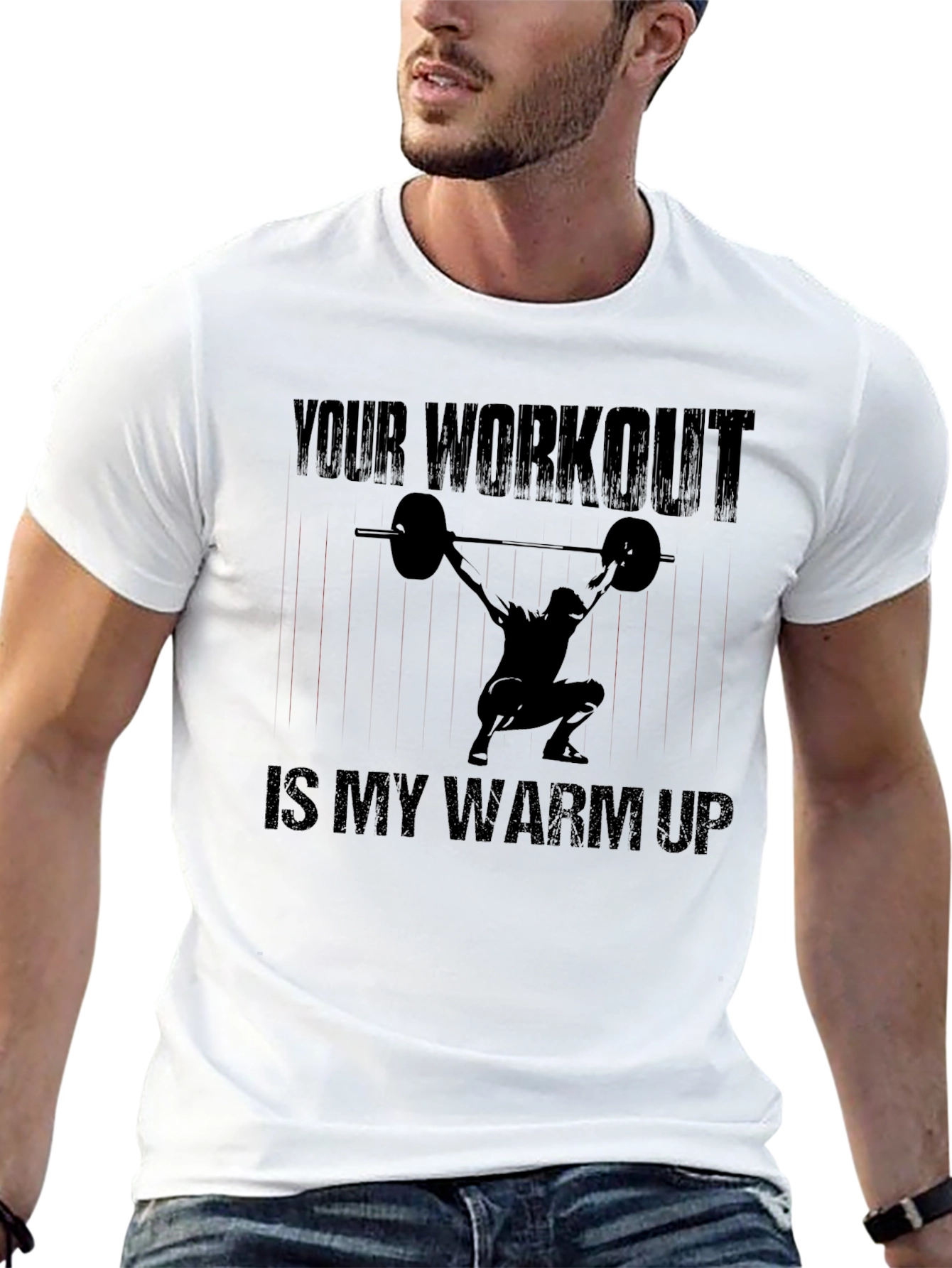 Workout Warm Up Graphic Tee