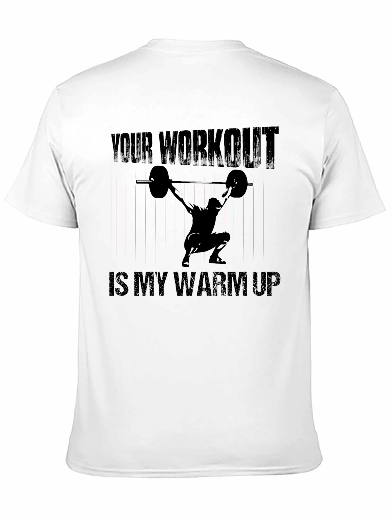 Workout Warm Up Graphic Tee