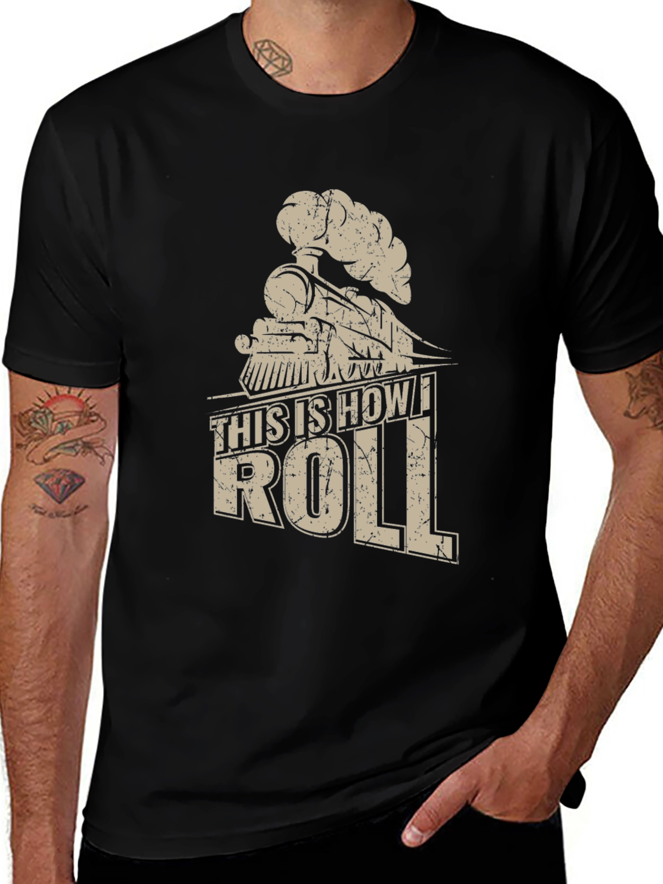 This is How I Roll Train T-Shirt