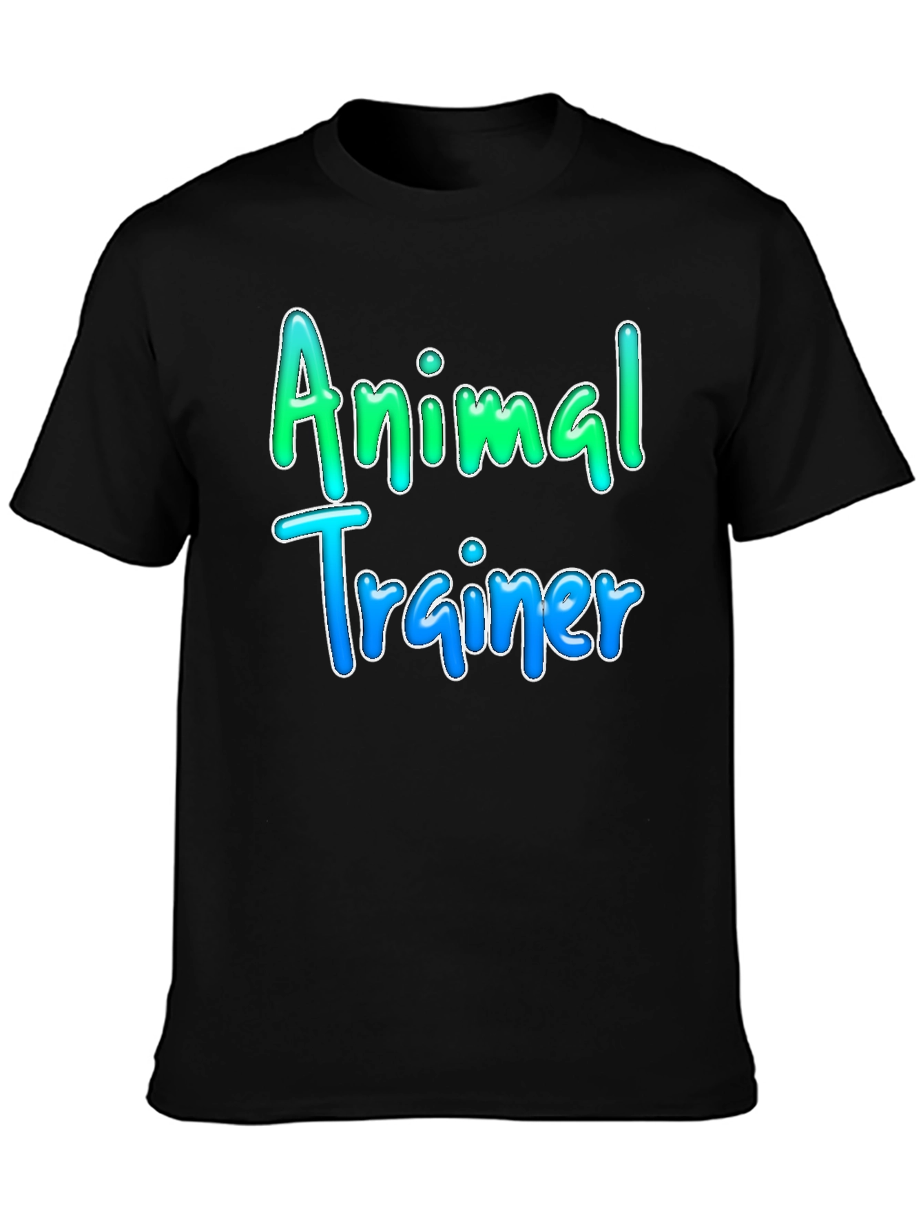 Animal Trainer Graphic Tee - Black T-Shirt
