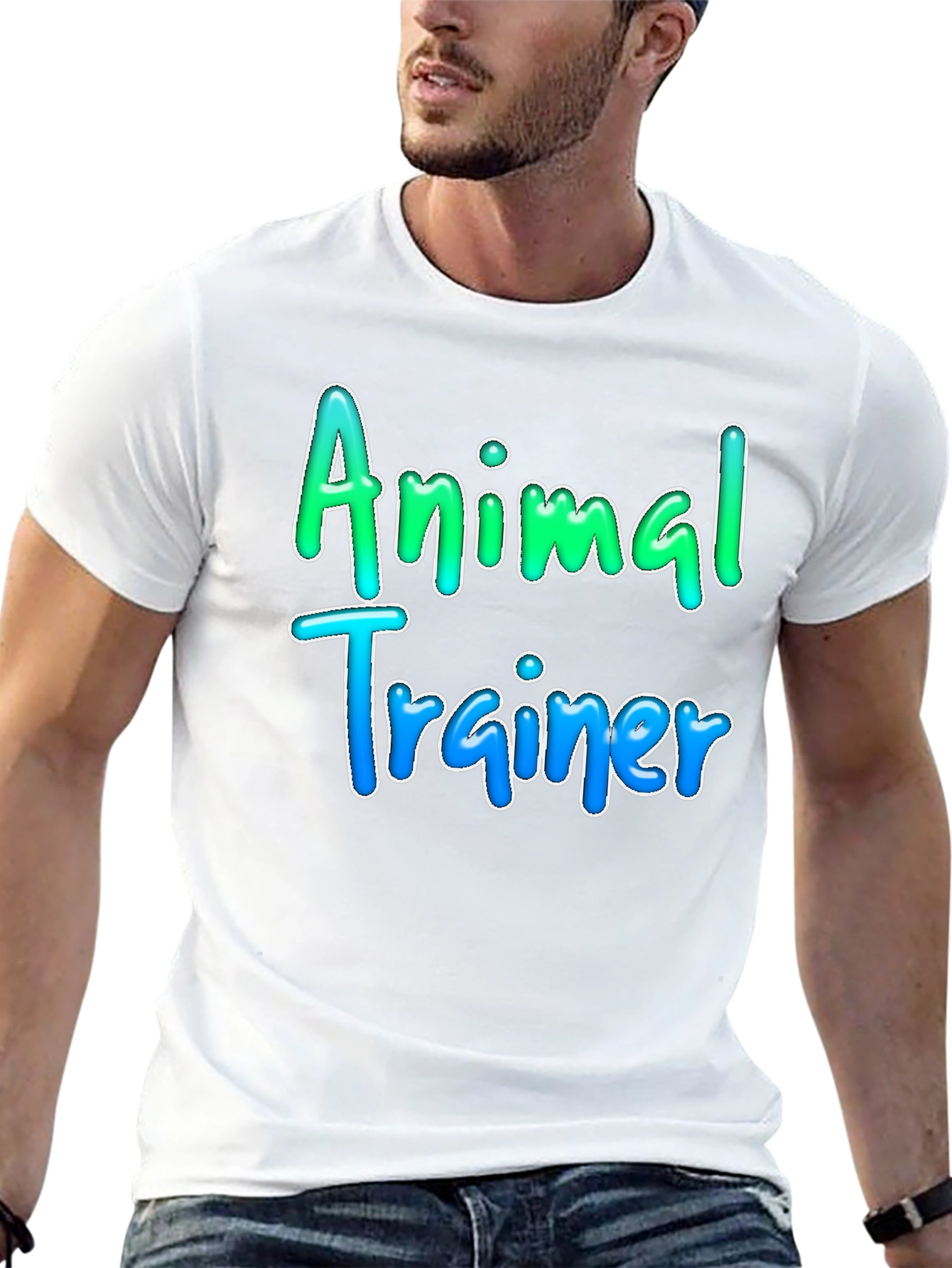 Animal Trainer Graphic Tee - Black T-Shirt