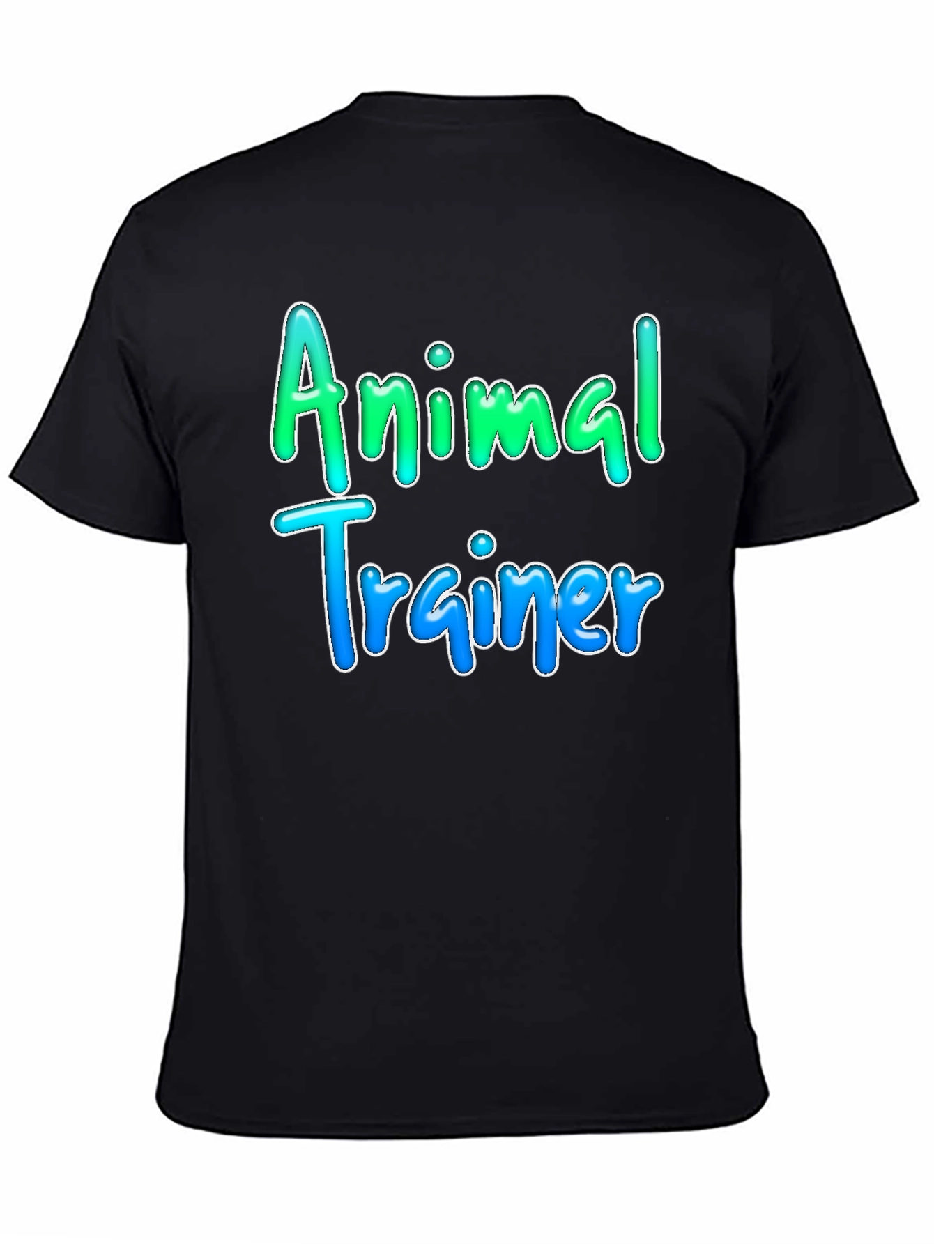 Animal Trainer Graphic Tee - Black T-Shirt