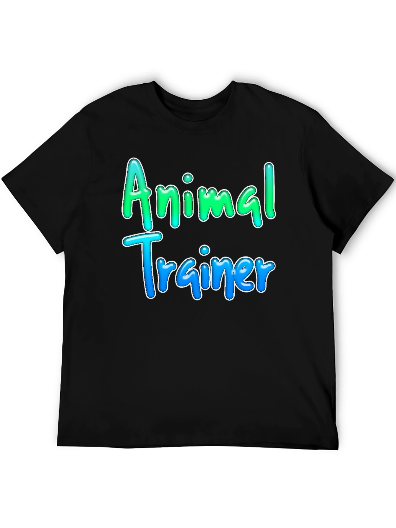 Animal Trainer Graphic Tee - Black T-Shirt