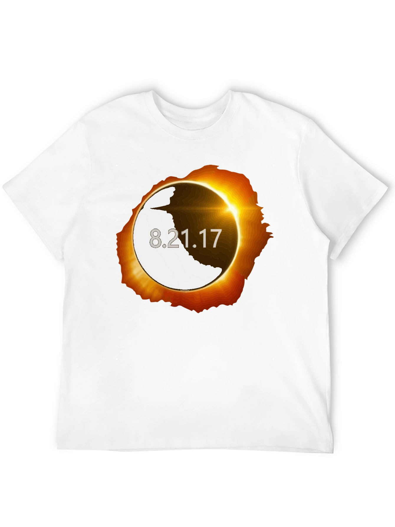 Eclipse 8.21.17 Graphic Tee - Unisex Black T-Shirt
