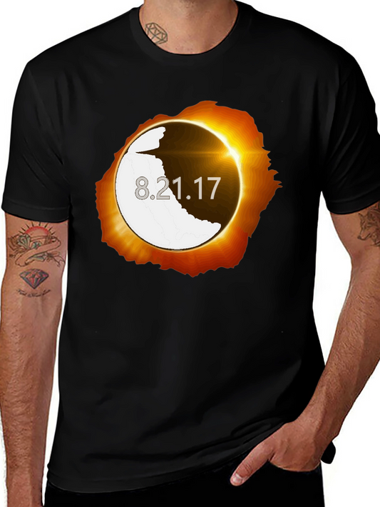Eclipse 8.21.17 Graphic Tee - Unisex Black T-Shirt