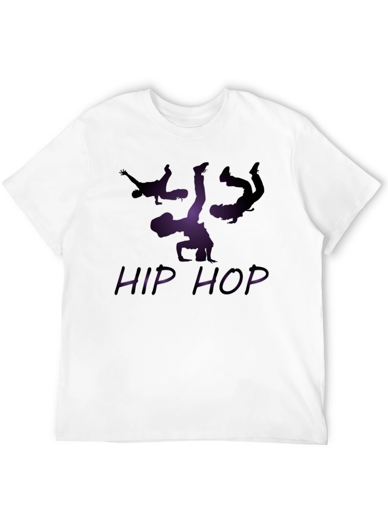 Hip Hop Dance Silhouette Graphic T-Shirt