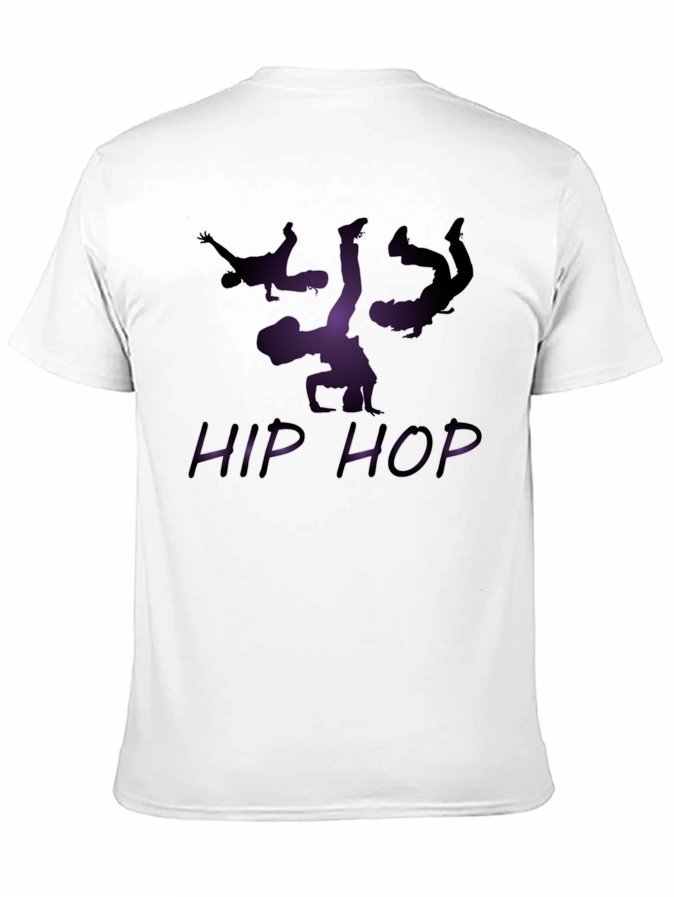 Hip Hop Dance Silhouette Graphic T-Shirt