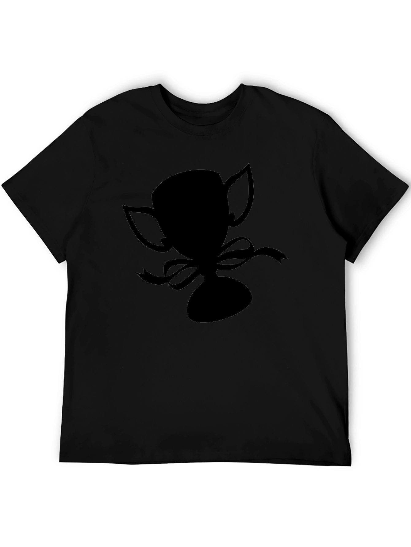 Black Trophy Graphic Tee - Victory Style