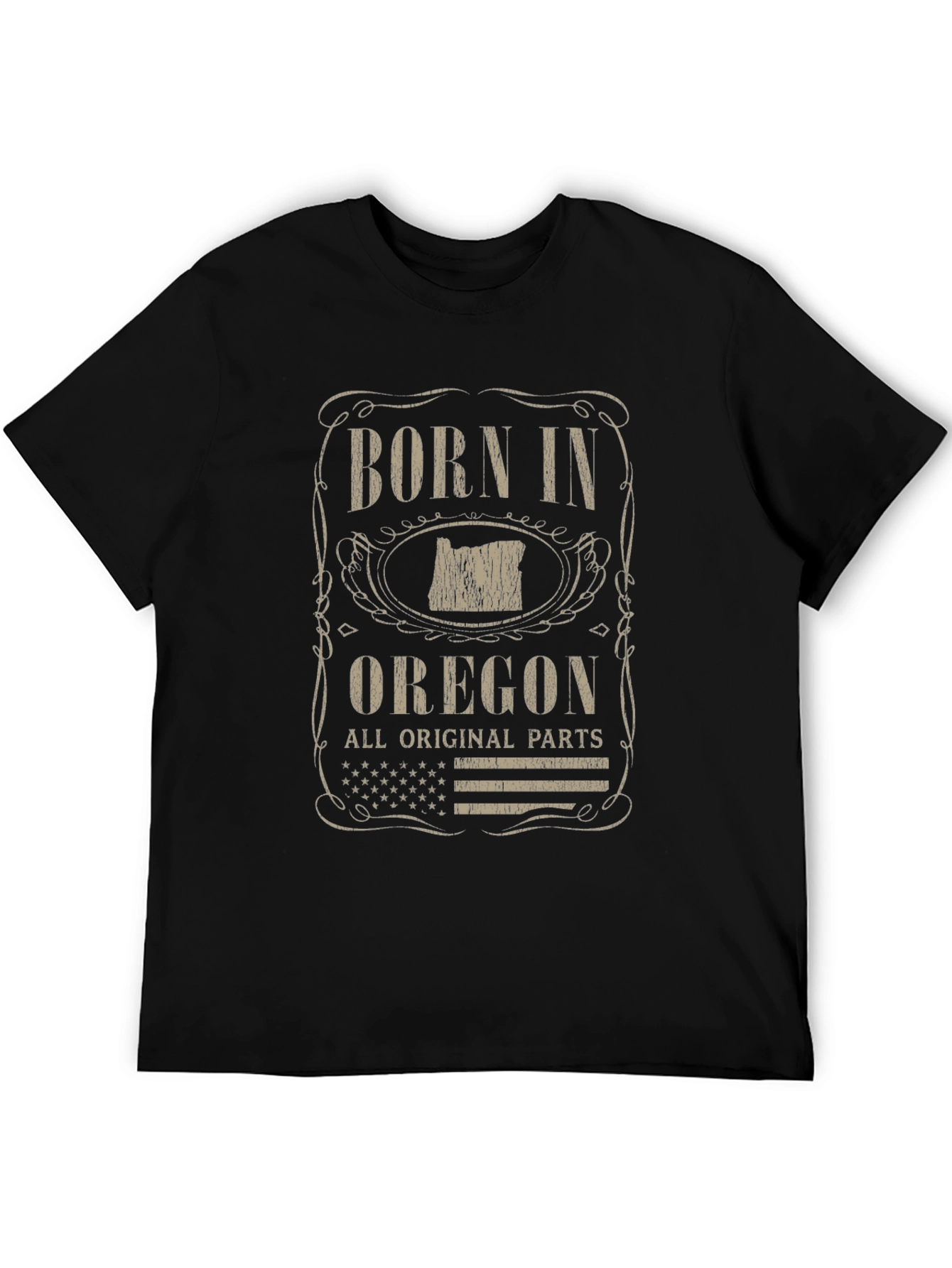 Born In Oregon Graphic Tee