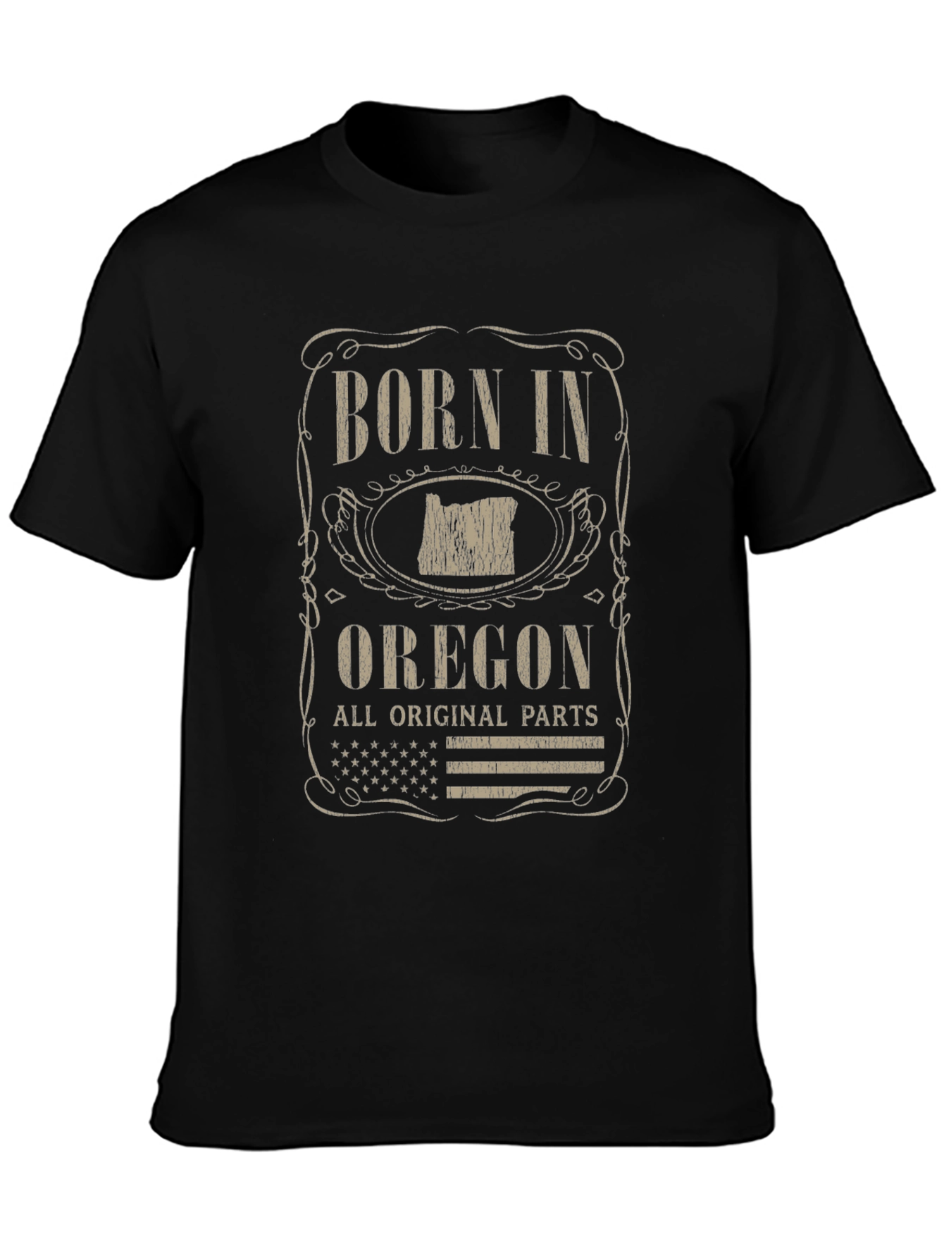 Born In Oregon Graphic Tee