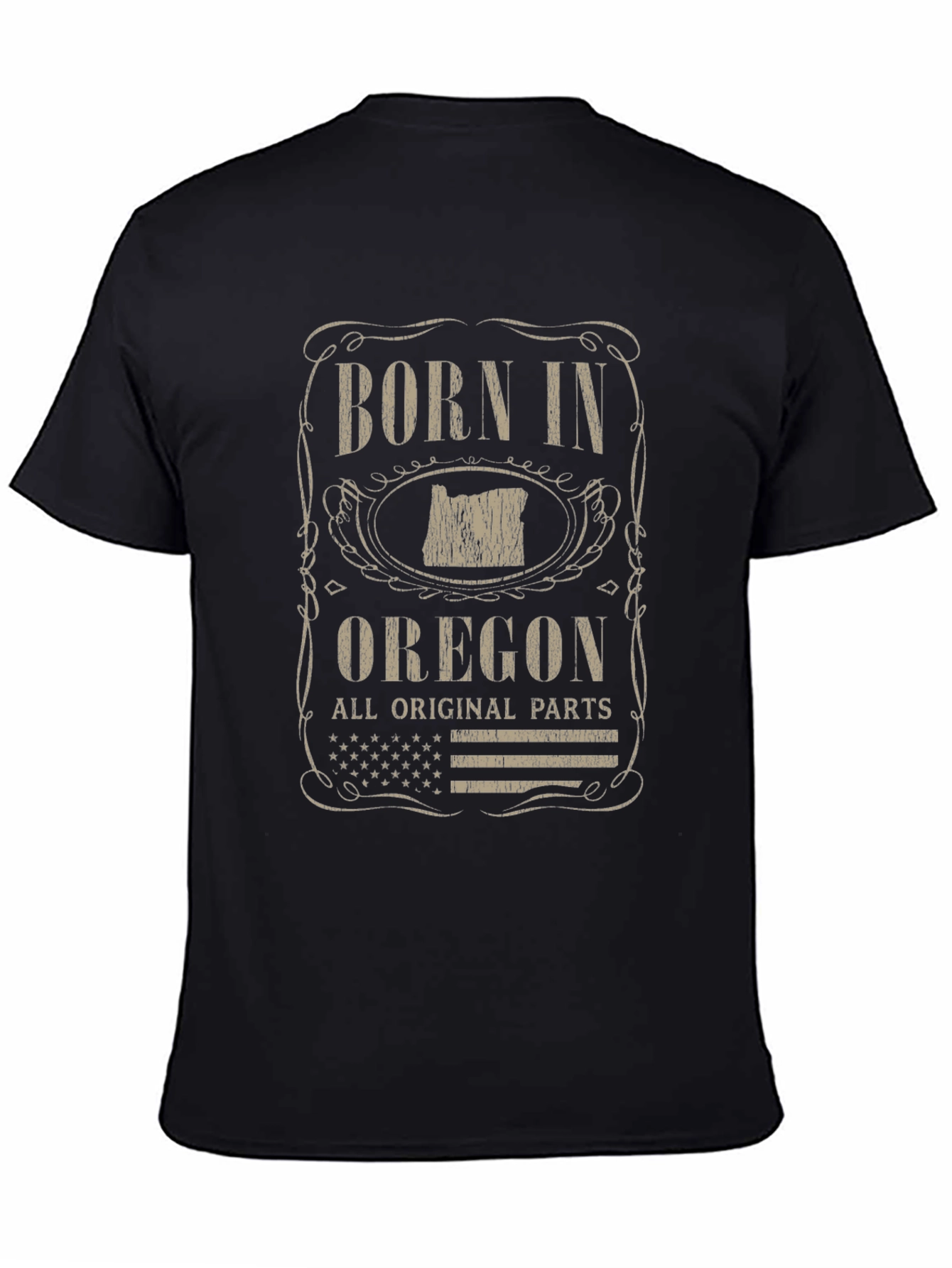 Born In Oregon Graphic Tee