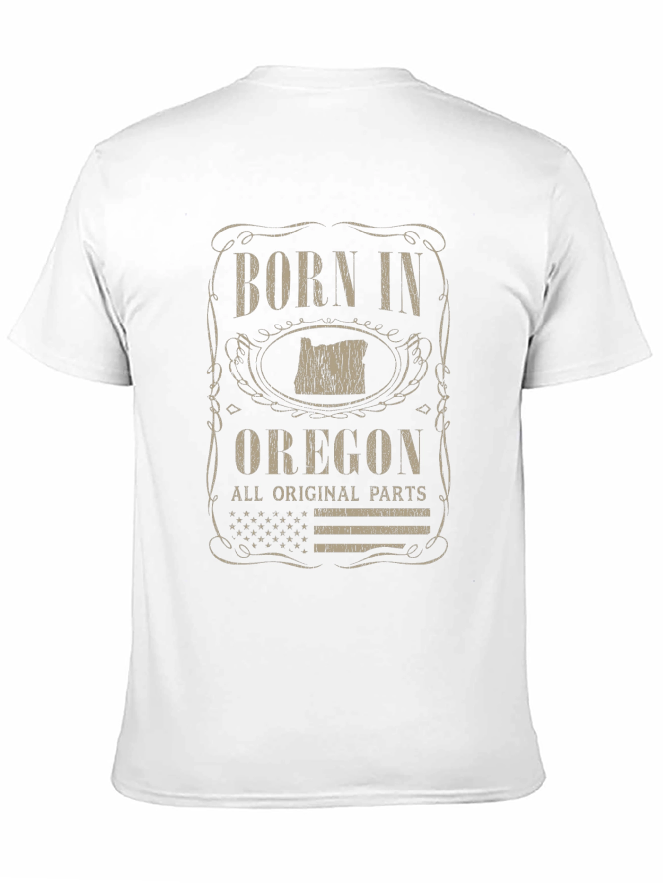 Born In Oregon Graphic Tee