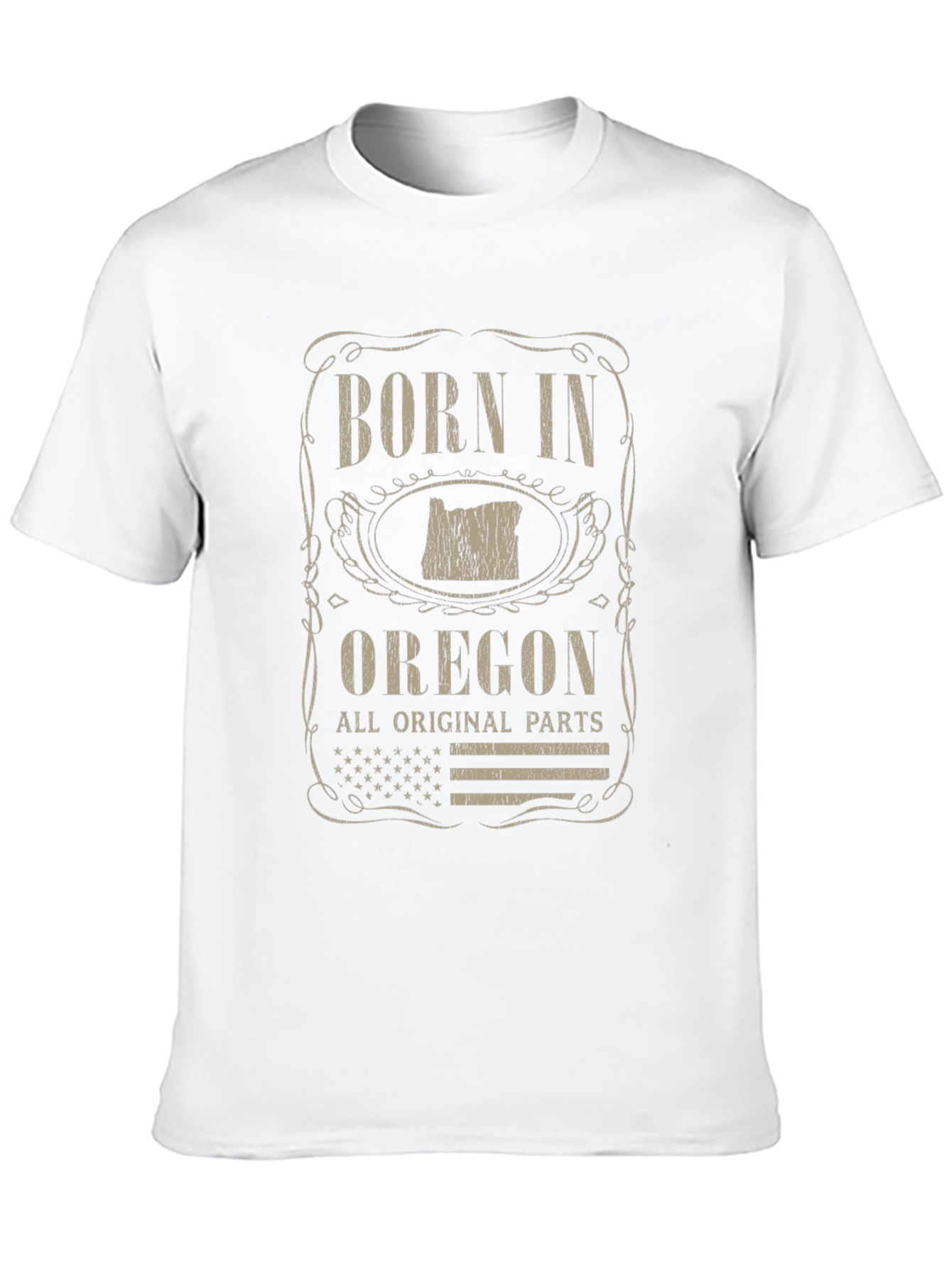 Born In Oregon Graphic Tee