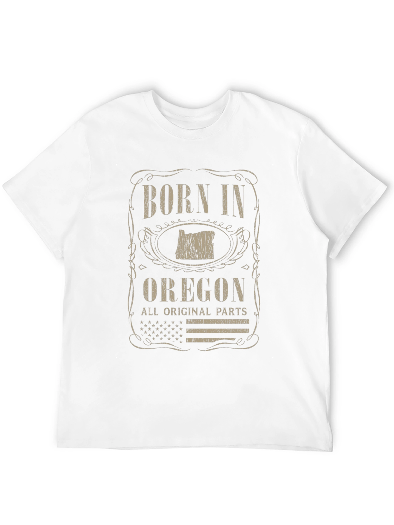 Born In Oregon Graphic Tee