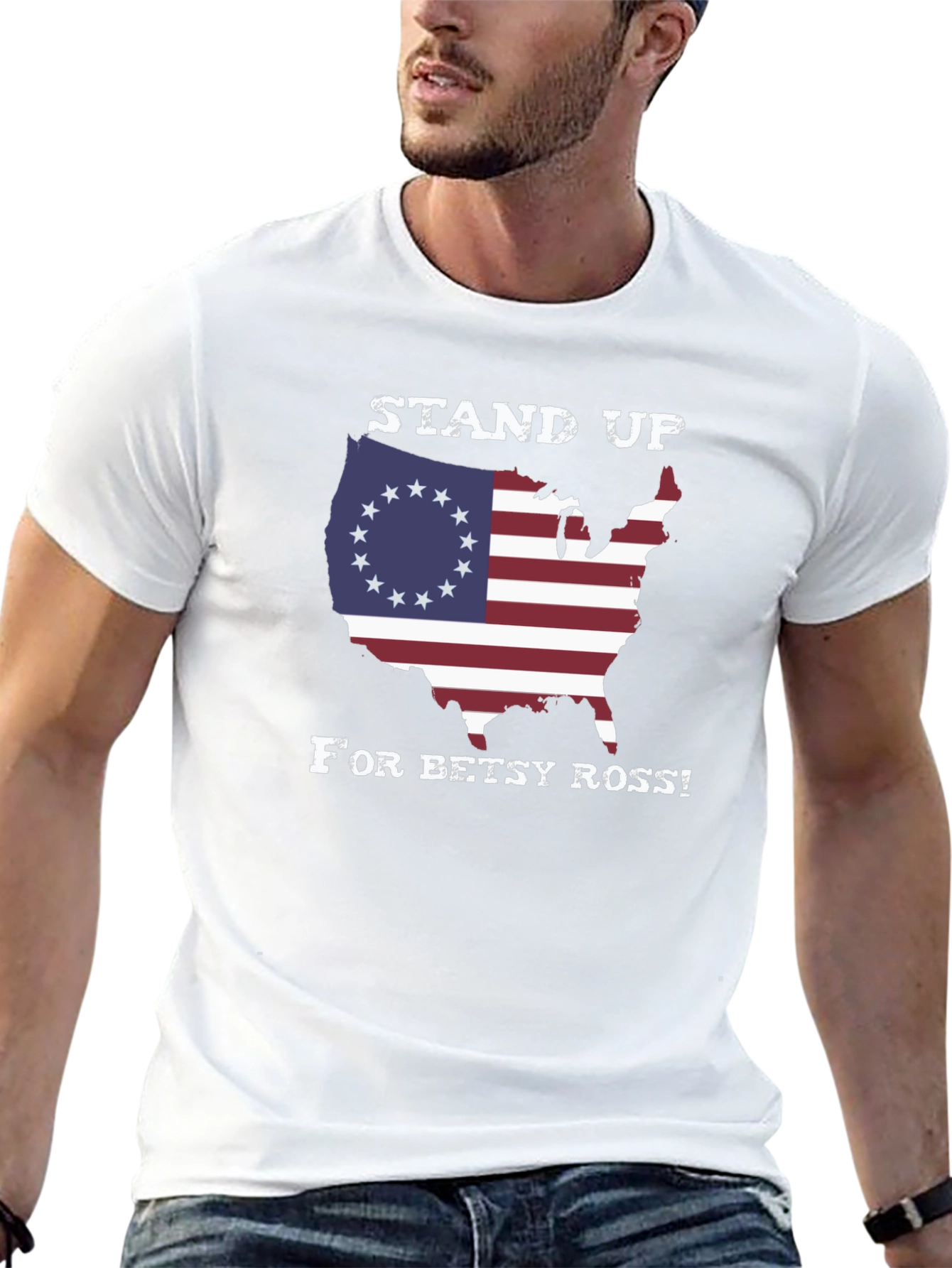 Stand Up For Betsy Ross Graphic Tee